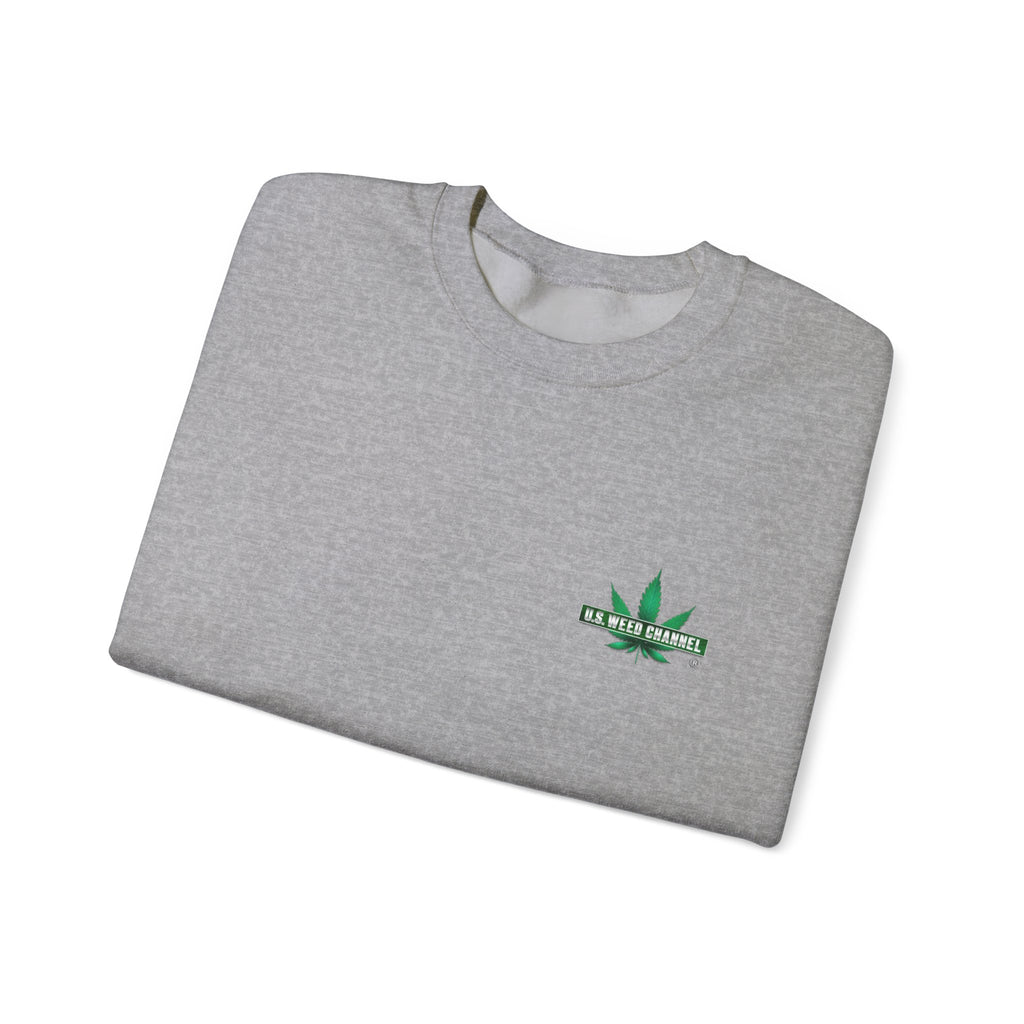 U.S. WEED CHANNEL Basics - Crewneck Everyone Sweatshirt