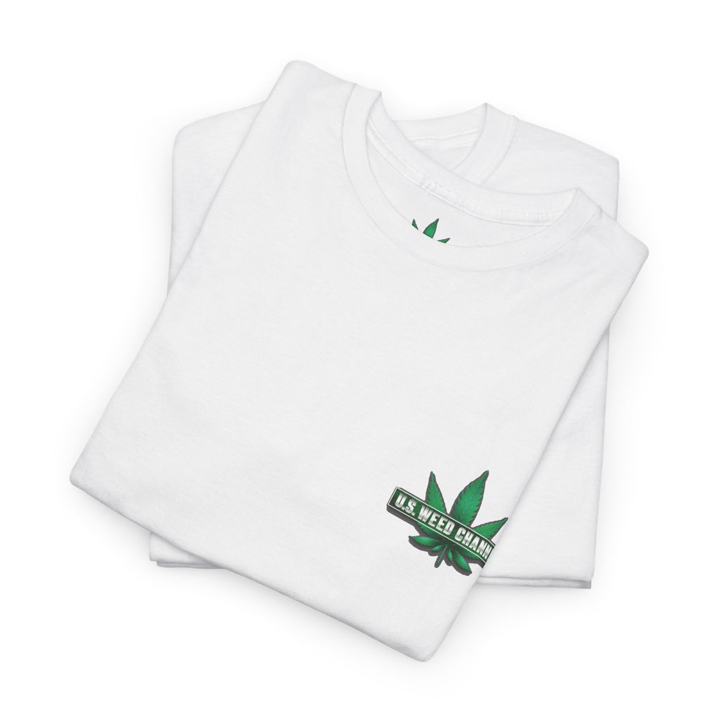 U.S. WEED CHANNEL 'Basics' T-Shirt – USWC Logo Tee