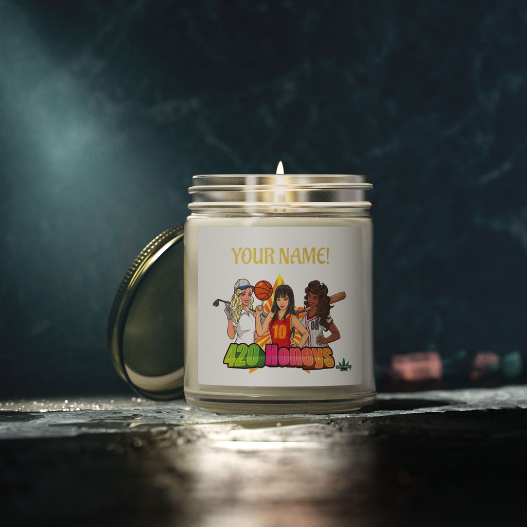 PERSONALIZED! 420 Honeys - Girl-Power-Safety-Meeting-Deluxe - Scented Candles