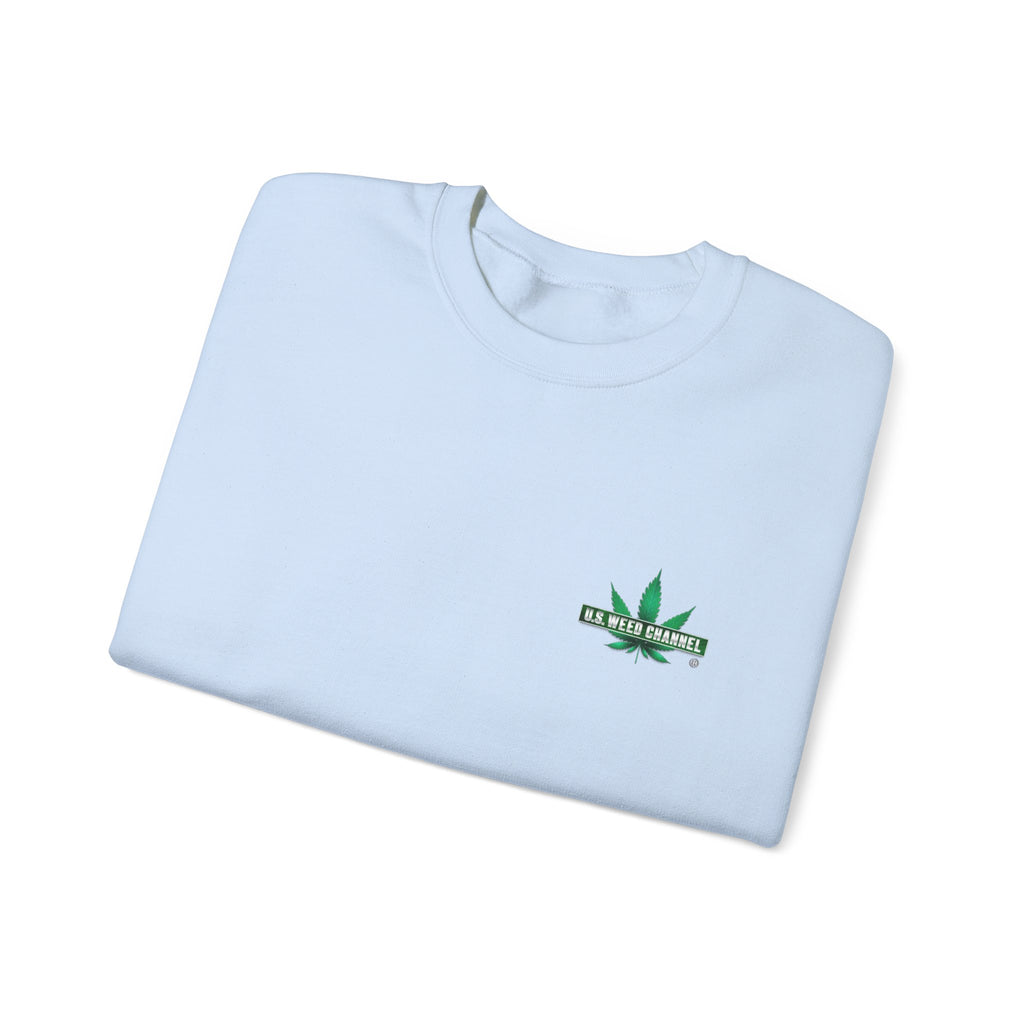 U.S. WEED CHANNEL Basics - Crewneck Everyone Sweatshirt