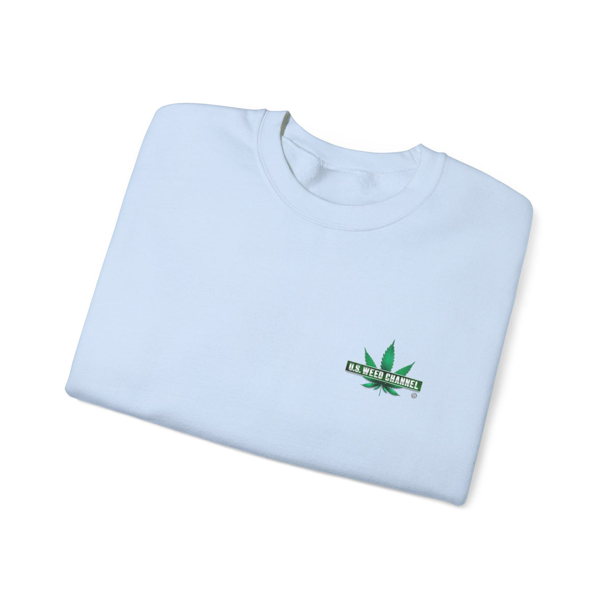 U.S. WEED CHANNEL Basics - Crewneck Everyone Sweatshirt