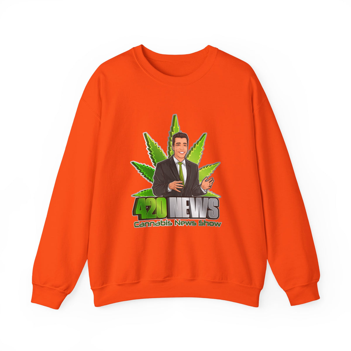 Unisex Heavy Blend™ 420 News Crewneck Sweatshirt