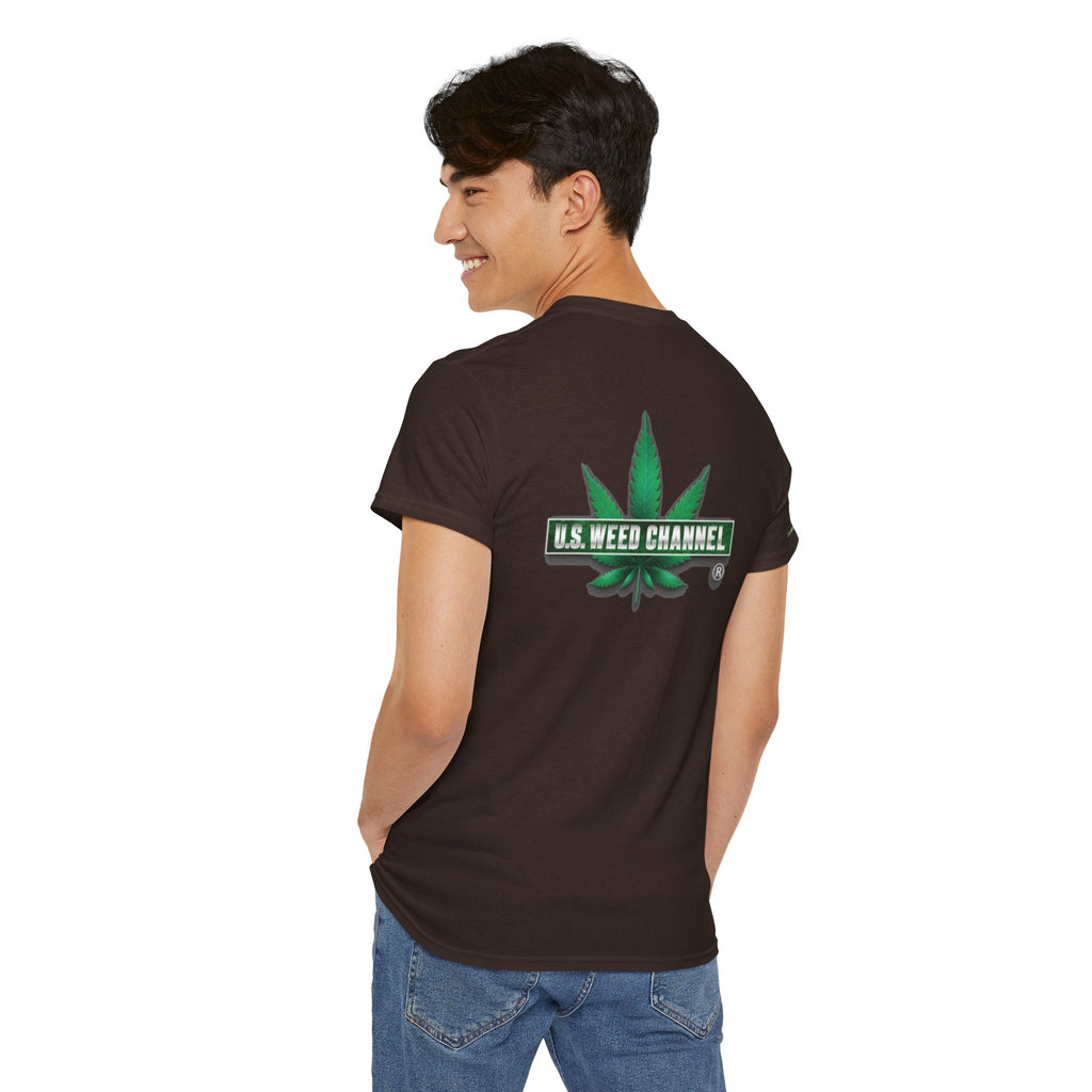 U.S. WEED CHANNEL 'Basics' T-Shirt – USWC Logo Tee