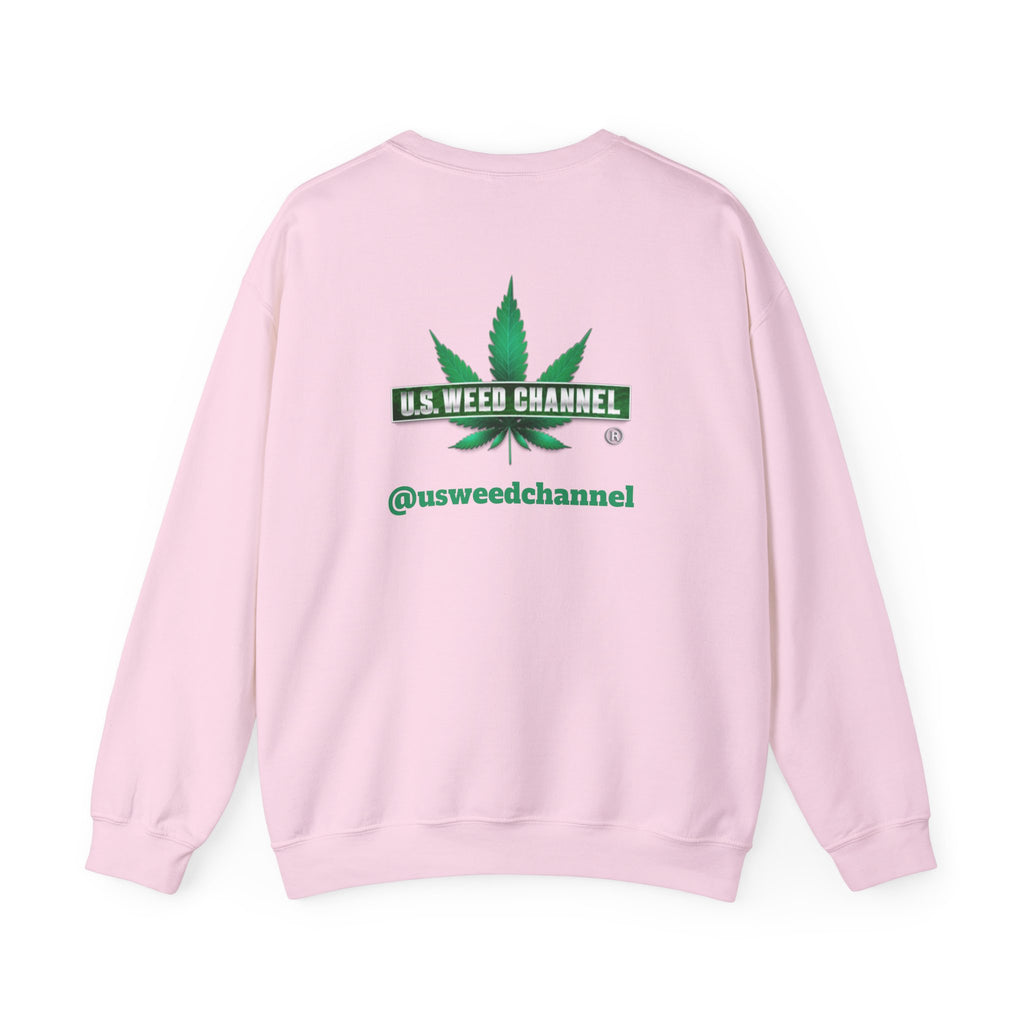 U.S. WEED CHANNEL Basics - Crewneck Everyone Sweatshirt