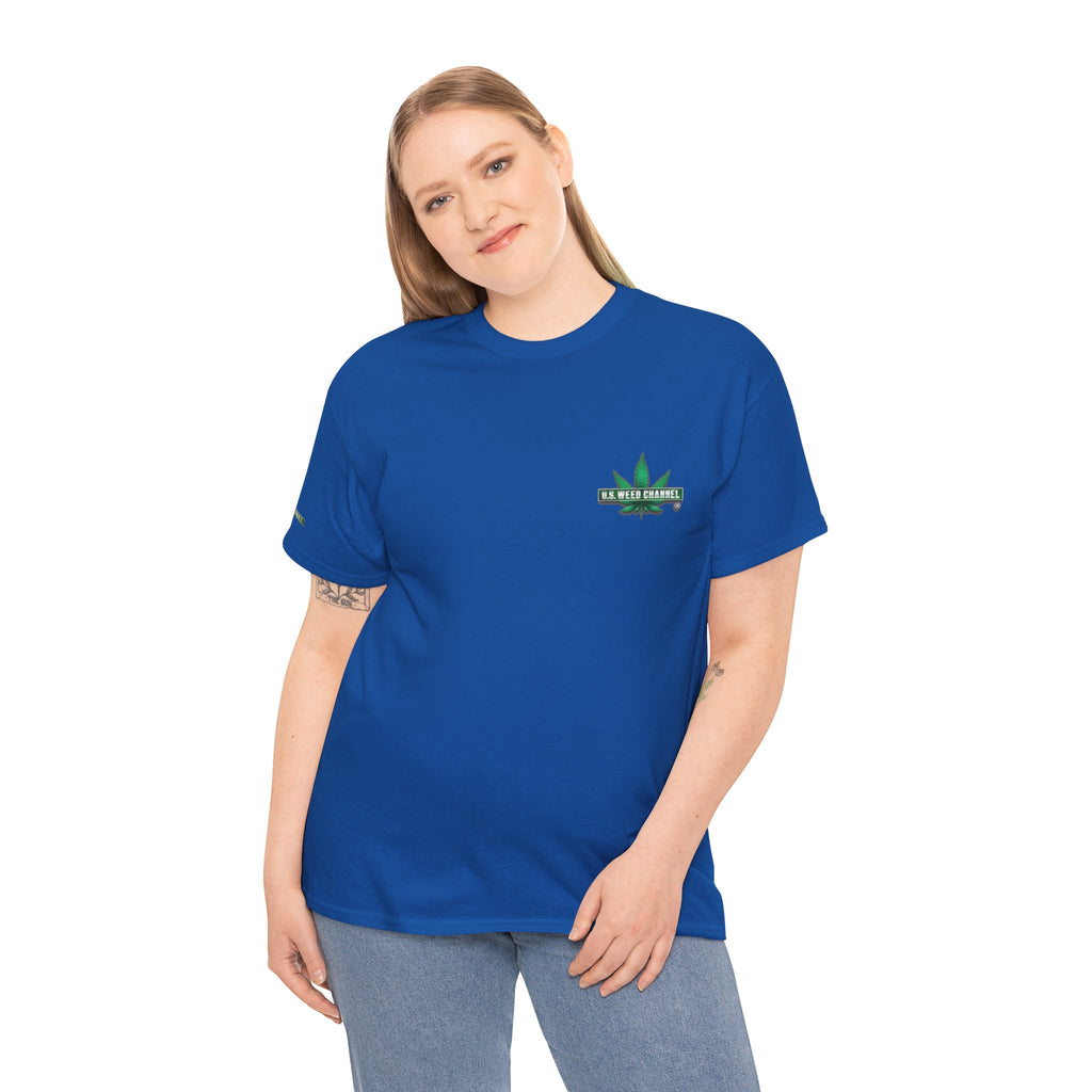 U.S. WEED CHANNEL 'Basics' T-Shirt – USWC Logo Tee
