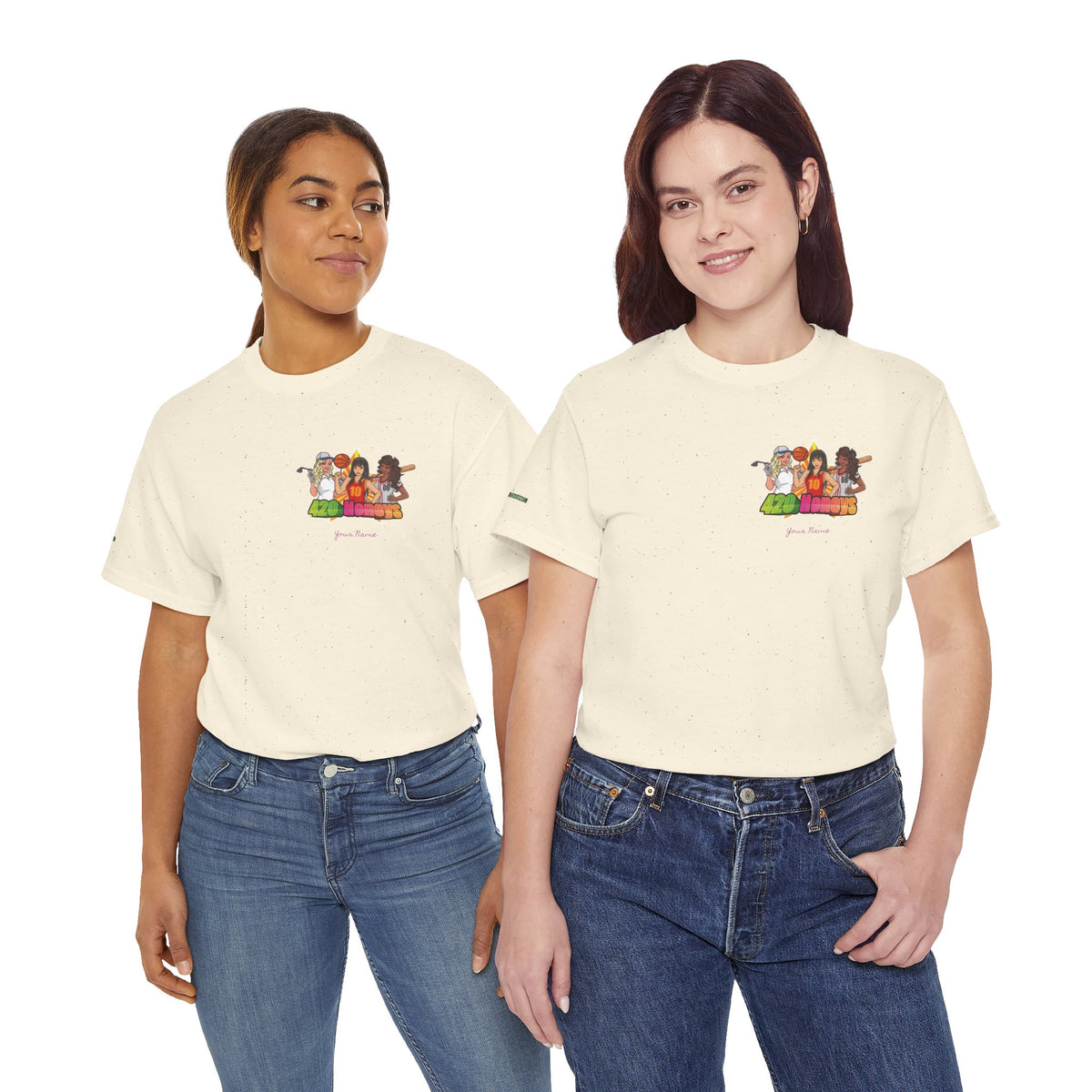 420 Honeys 'Basics' T-Shirt – USWC Logo Tee