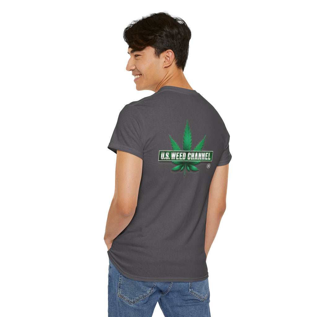 U.S. WEED CHANNEL 'Basics' T-Shirt – USWC Logo Tee