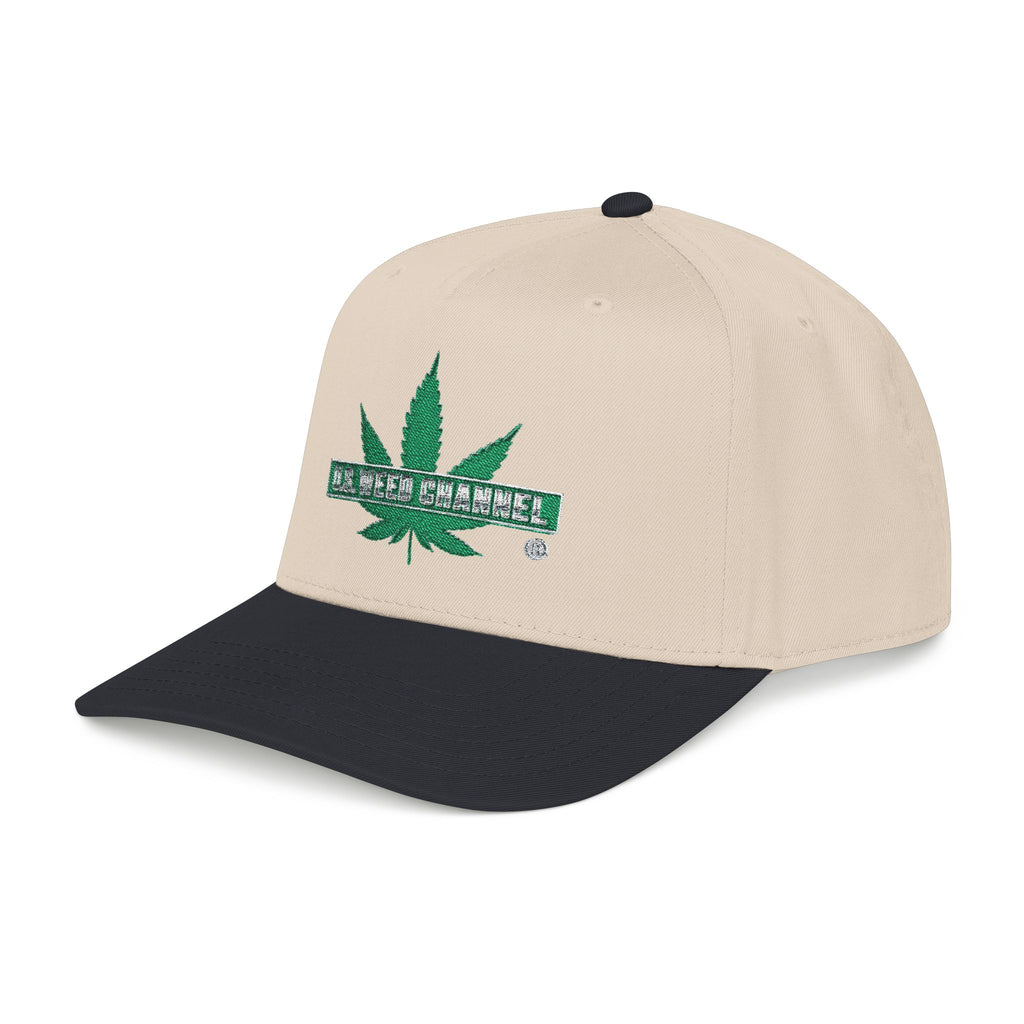 The 'Pass That Time' Mid Profile Baseball Cap by U.S. WEED CHANNEL