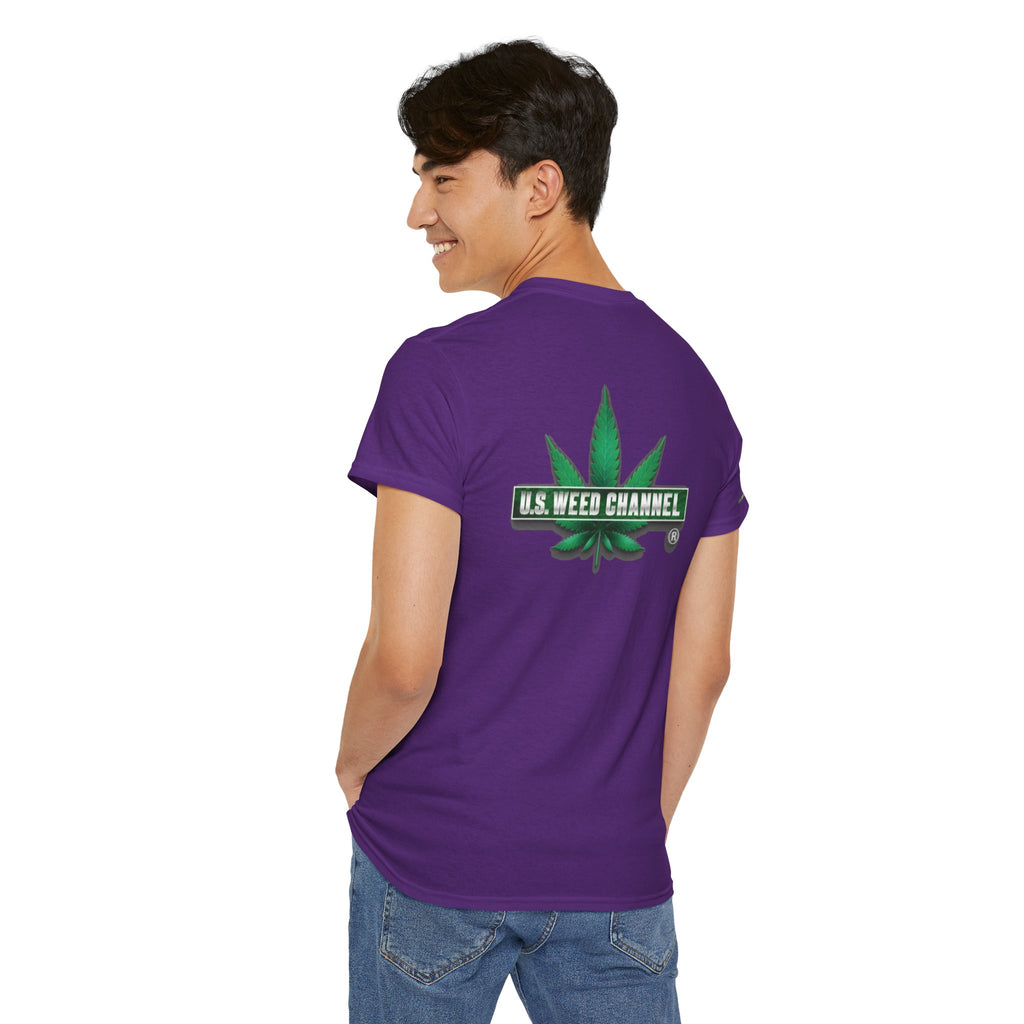 U.S. WEED CHANNEL 'Basics' T-Shirt – USWC Logo Tee