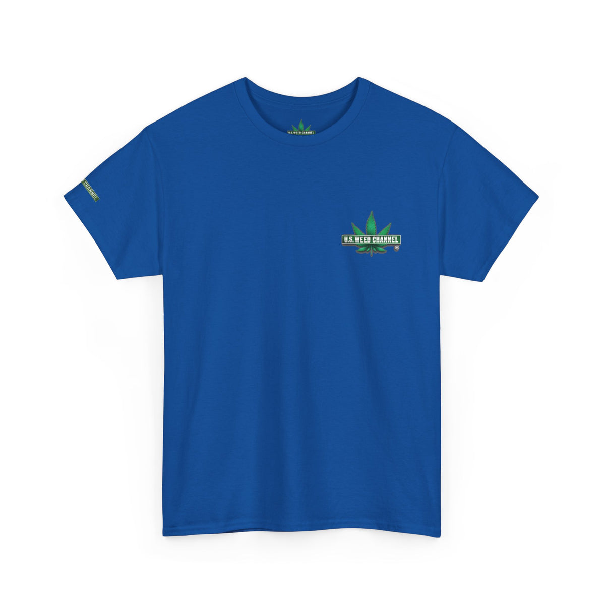 U.S. WEED CHANNEL 'Basics' T-Shirt – USWC Logo Tee