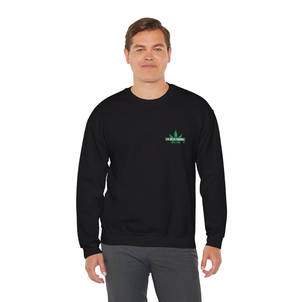 U.S. WEED CHANNEL Basics - Crewneck Everyone Sweatshirt