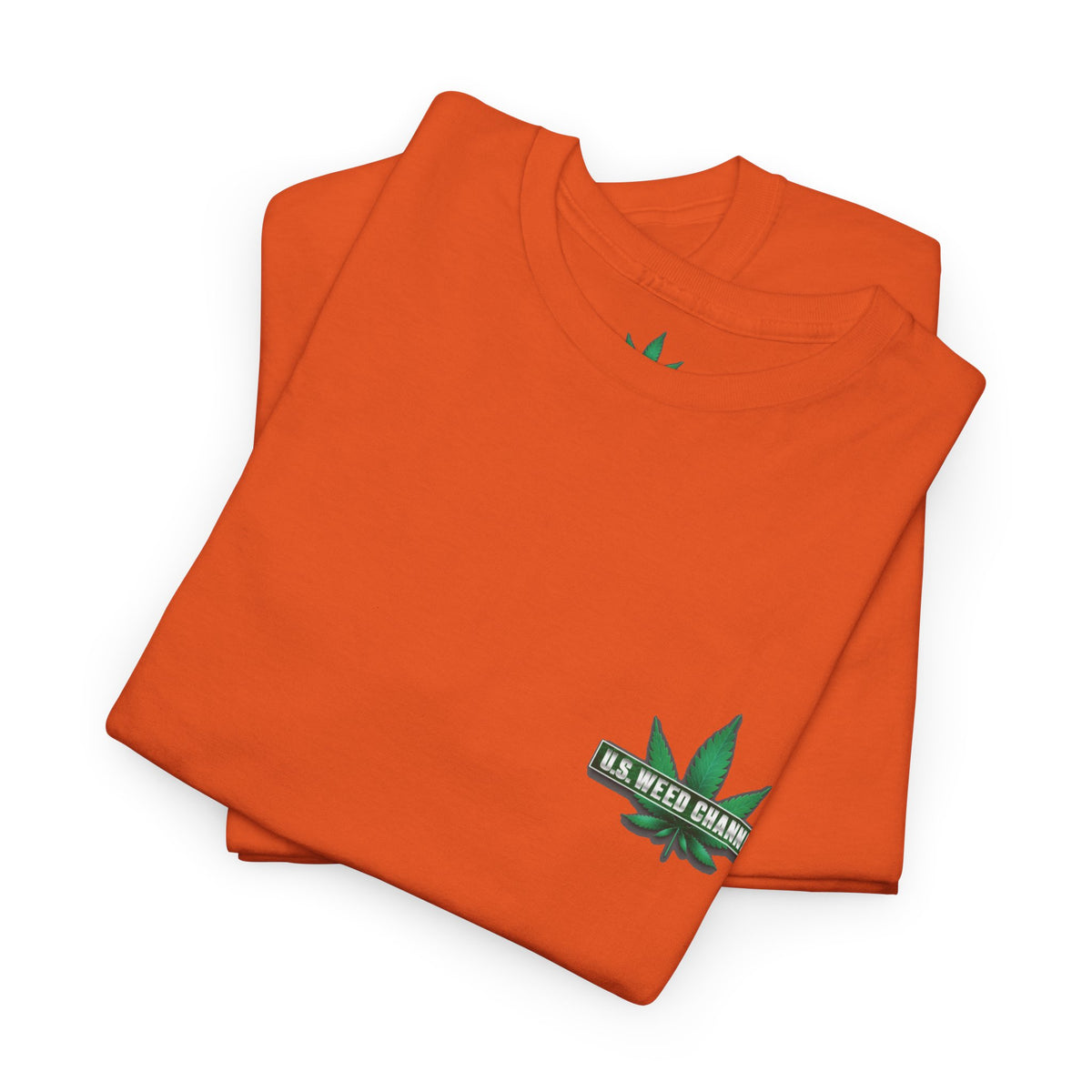 U.S. WEED CHANNEL 'Basics' T-Shirt – USWC Logo Tee