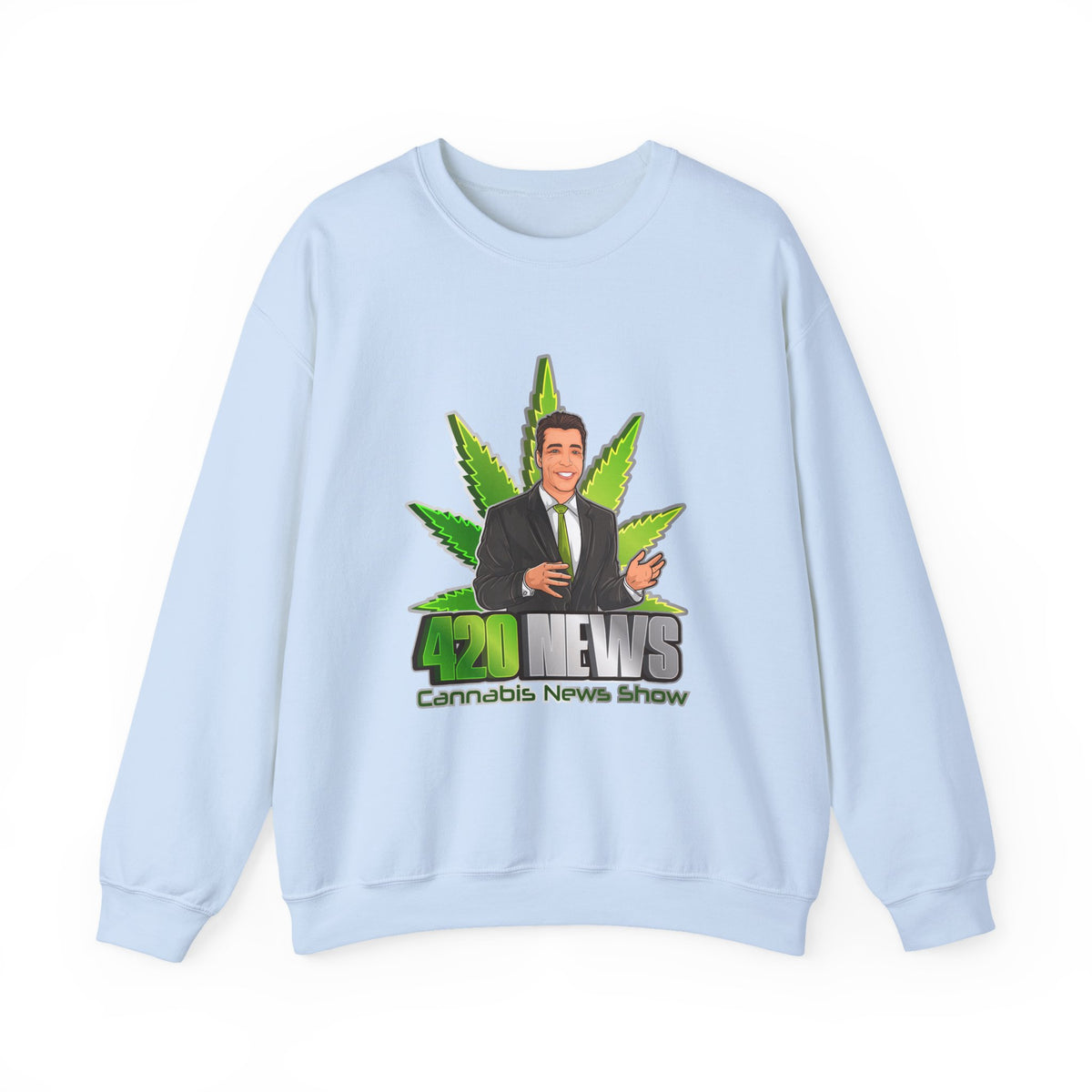 Unisex Heavy Blend™ 420 News Crewneck Sweatshirt