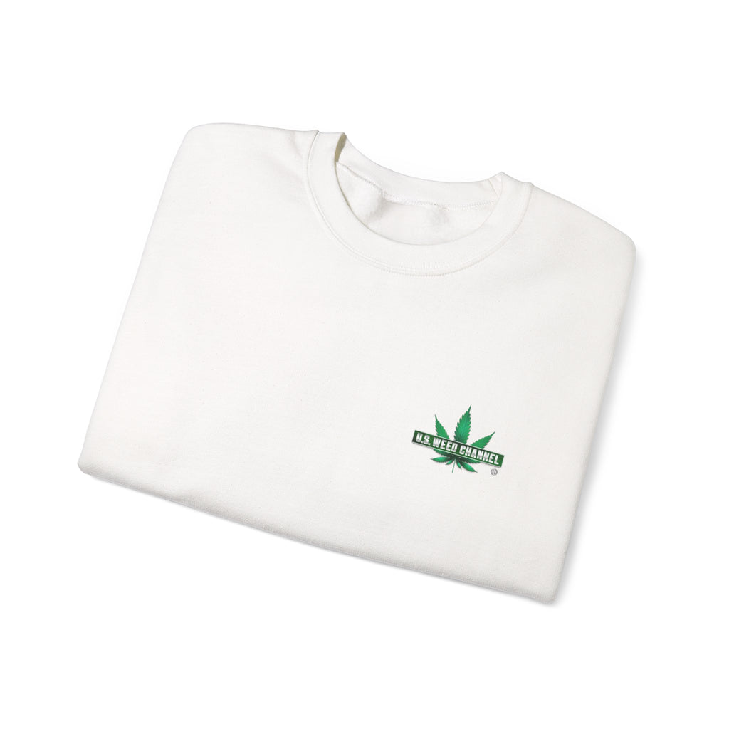 U.S. WEED CHANNEL Basics - Crewneck Everyone Sweatshirt