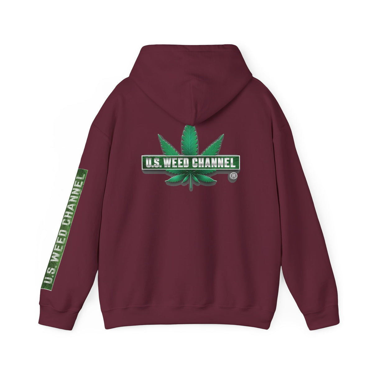 U.S. Weed Channel Hoodie — Repeater Logo Pullover