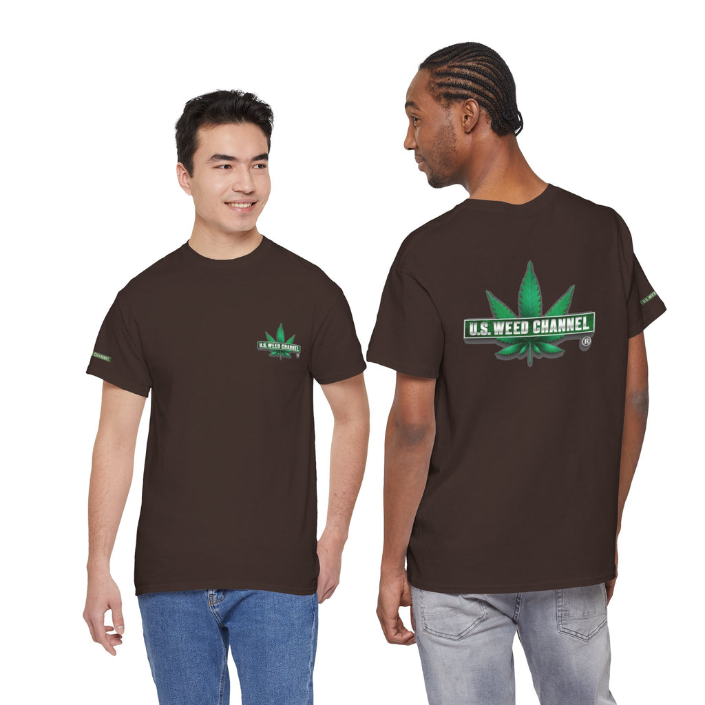 U.S. WEED CHANNEL 'Basics' T-Shirt – USWC Logo Tee