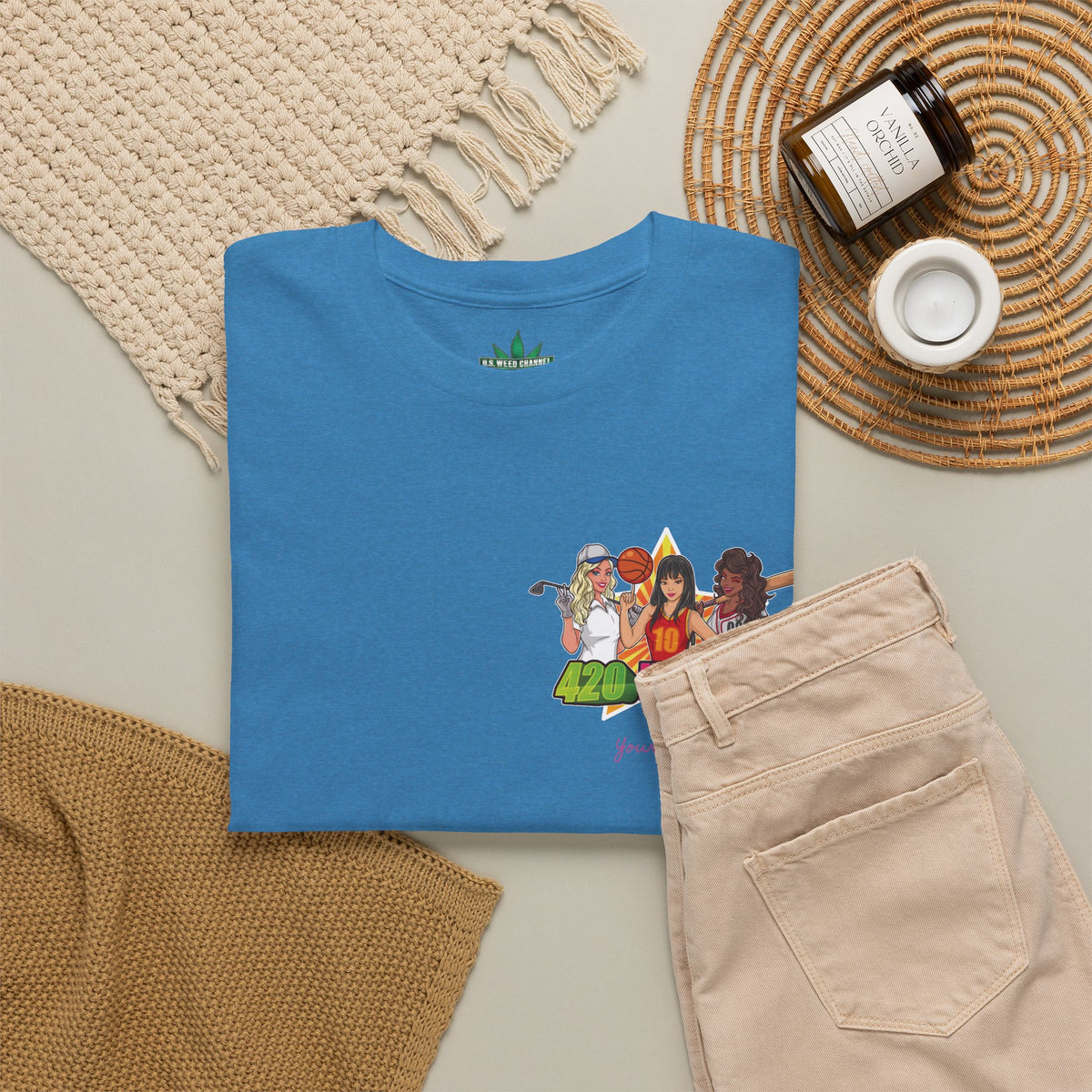 420 Honeys 'Basics' T-Shirt – USWC Logo Tee