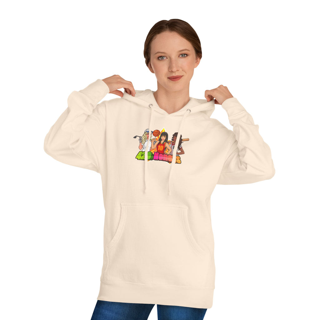 420 Honeys Women’s Cropped Hooded Sweatshirt