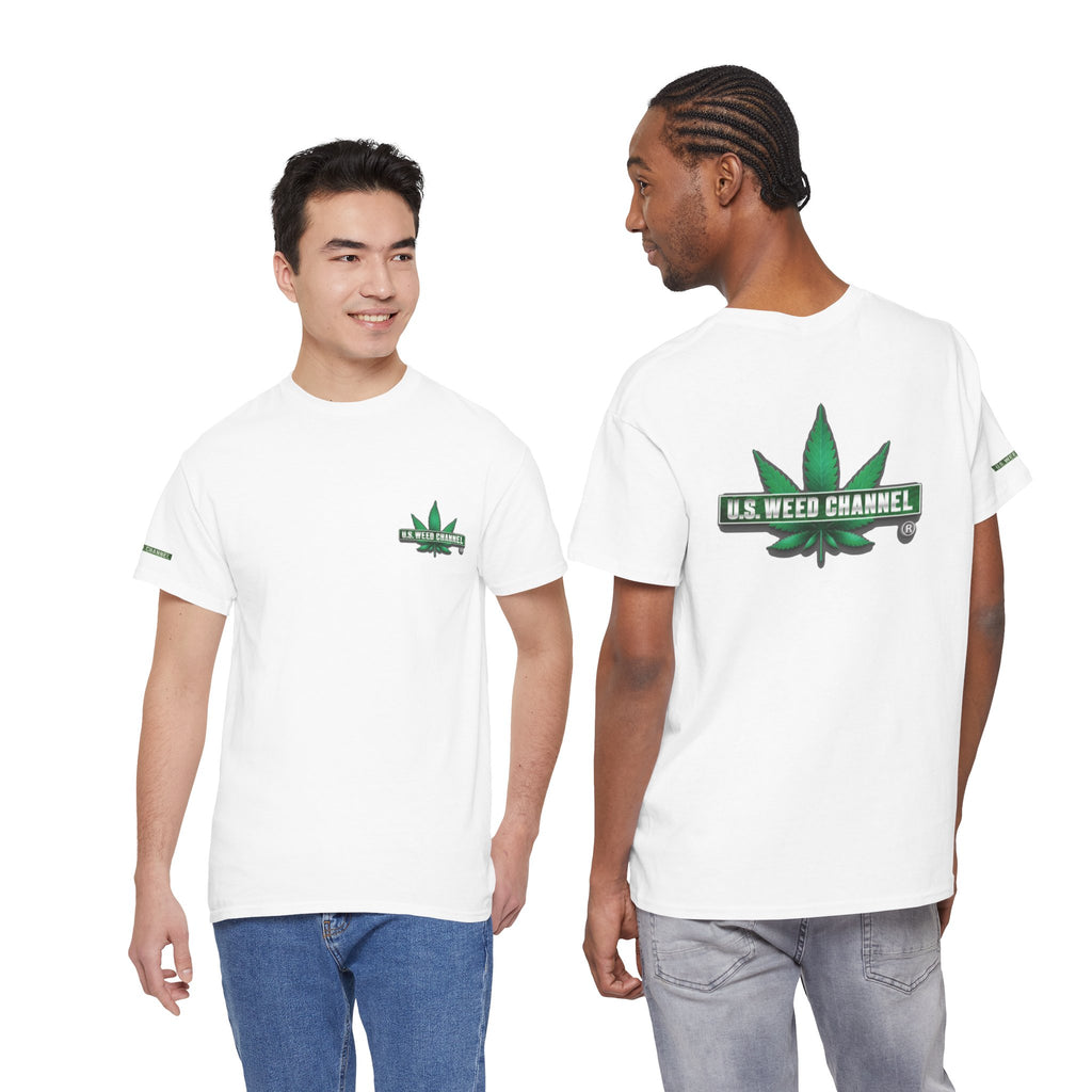 U.S. WEED CHANNEL 'Basics' T-Shirt – USWC Logo Tee