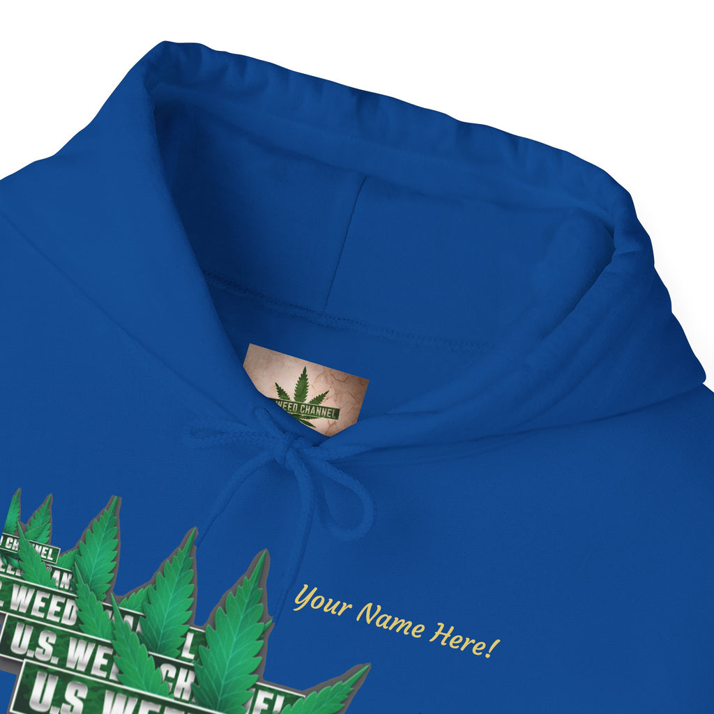 U.S. Weed Channel Hoodie — Repeater Logo Pullover