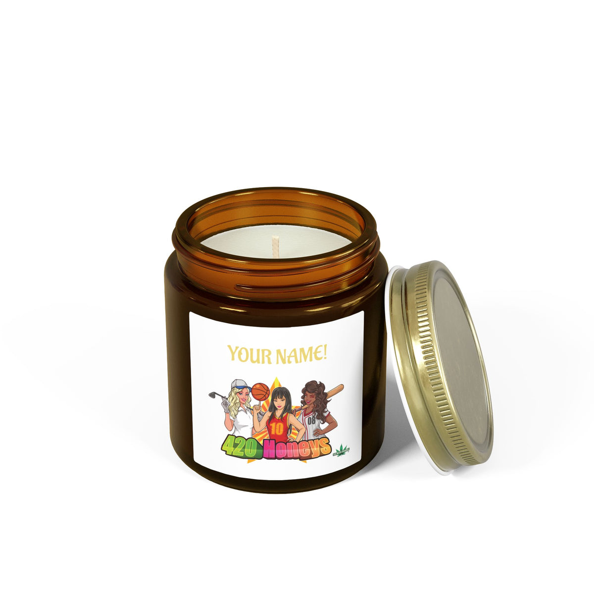PERSONALIZED! 420 Honeys - Girl-Power-Safety-Meeting-Deluxe - Scented Candles