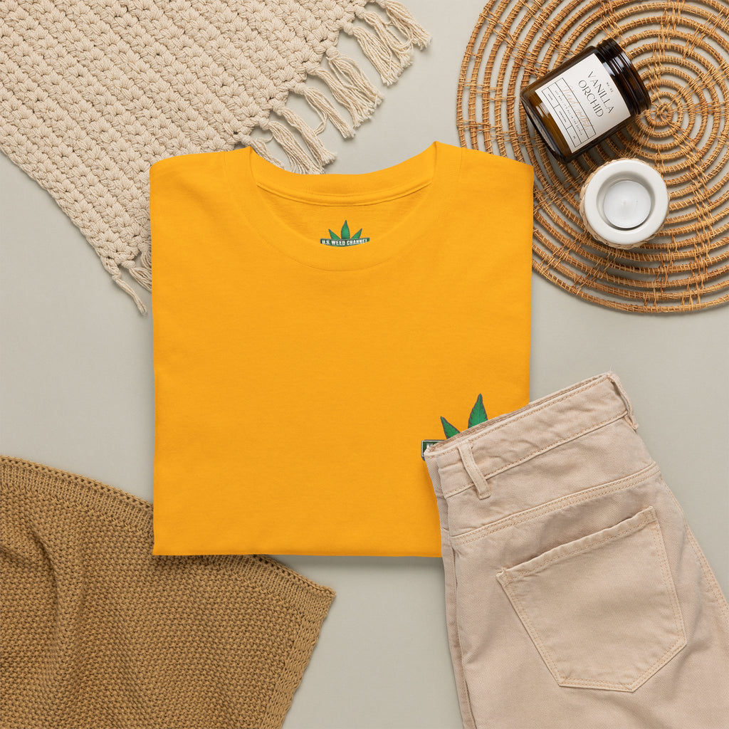 U.S. WEED CHANNEL 'Basics' T-Shirt – USWC Logo Tee