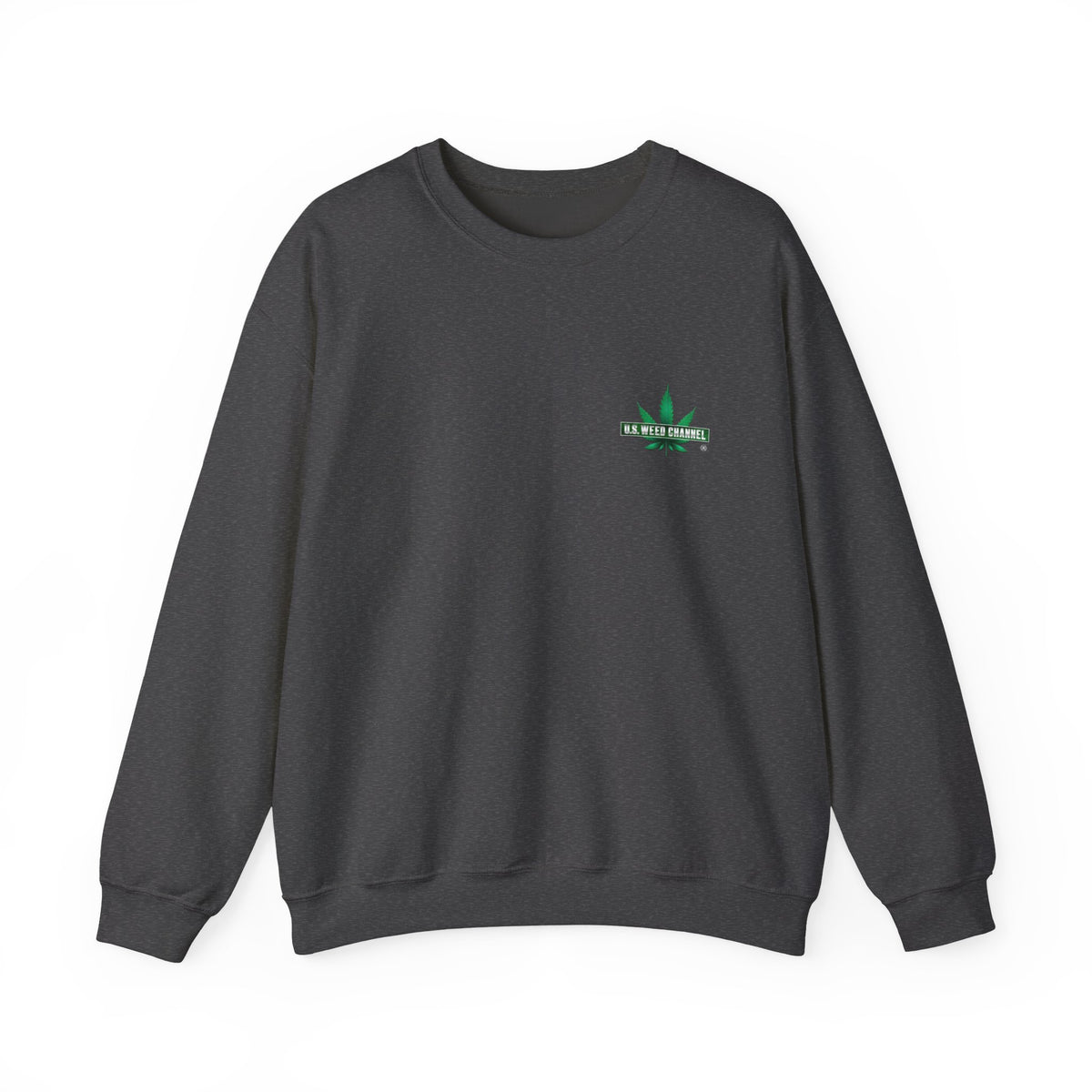 U.S. WEED CHANNEL Basics - Crewneck Everyone Sweatshirt