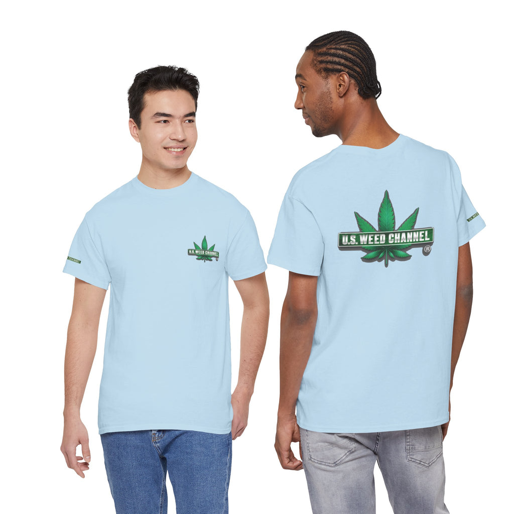U.S. WEED CHANNEL 'Basics' T-Shirt – USWC Logo Tee