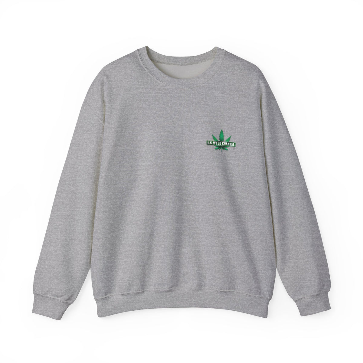U.S. WEED CHANNEL Basics - Crewneck Everyone Sweatshirt