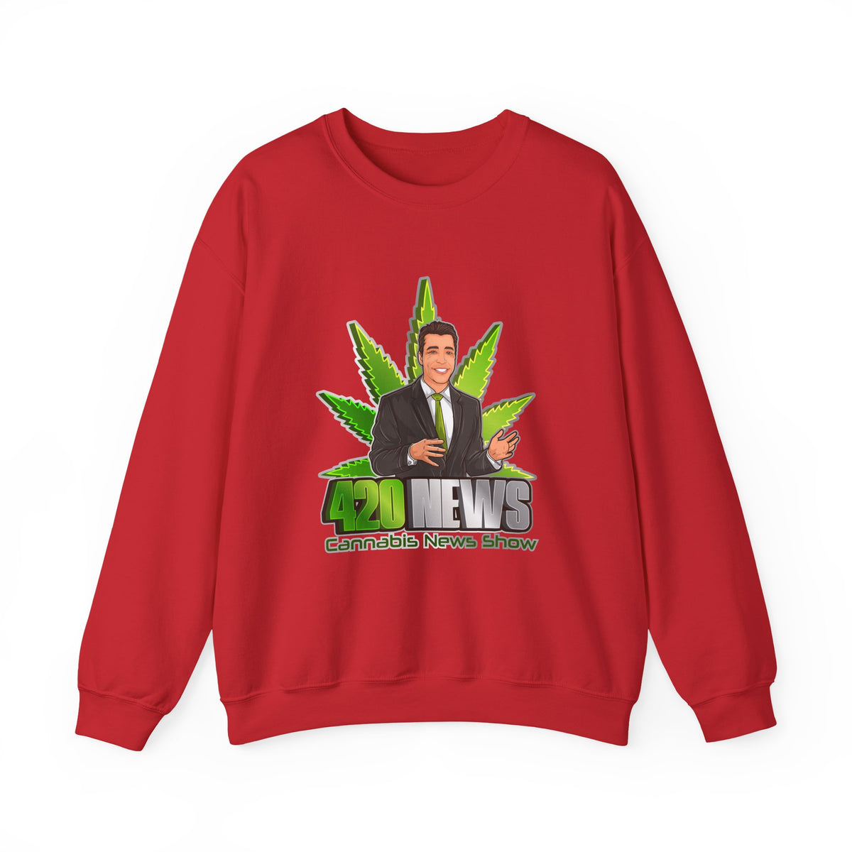 Unisex Heavy Blend™ 420 News Crewneck Sweatshirt