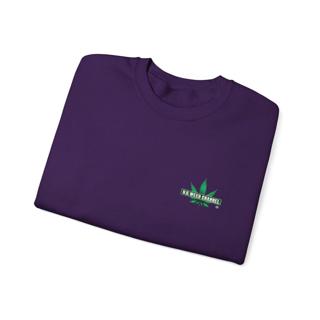 U.S. WEED CHANNEL Basics - Crewneck Everyone Sweatshirt