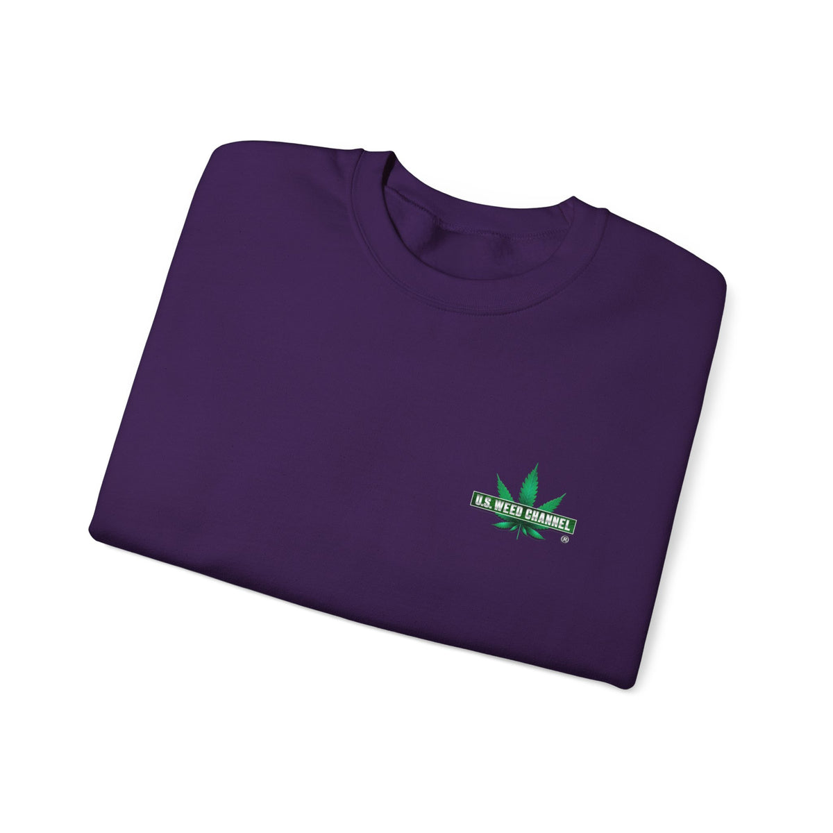 U.S. WEED CHANNEL Basics - Crewneck Everyone Sweatshirt