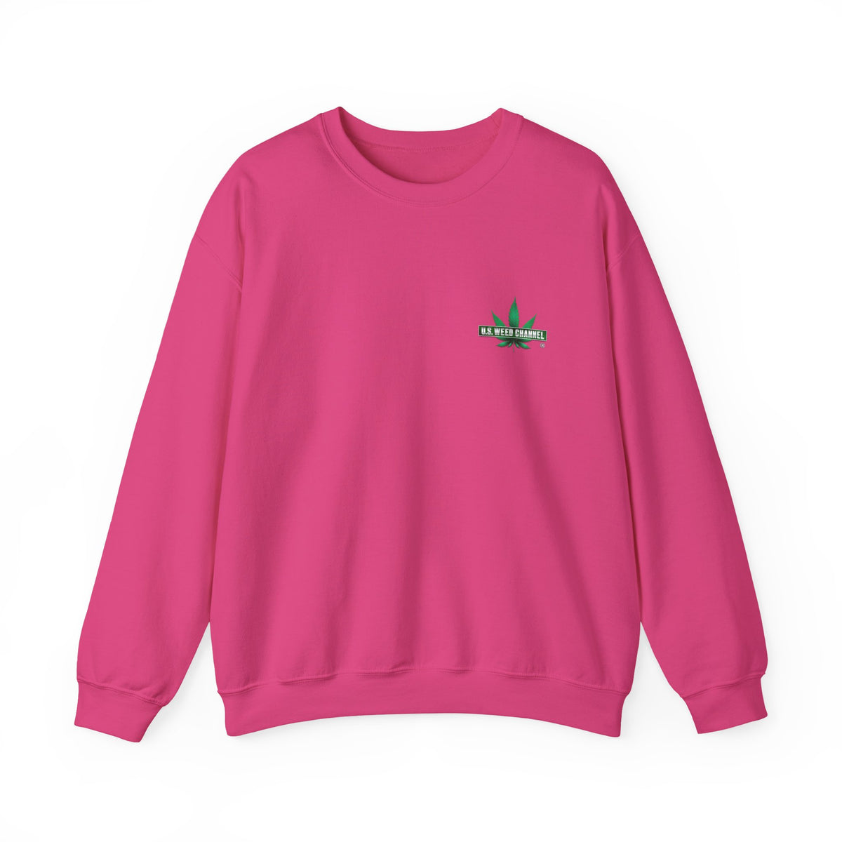 U.S. WEED CHANNEL Basics - Crewneck Everyone Sweatshirt