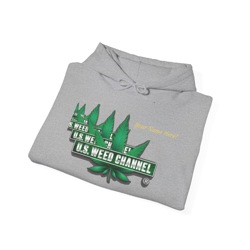 U.S. Weed Channel Hoodie — Repeater Logo Pullover