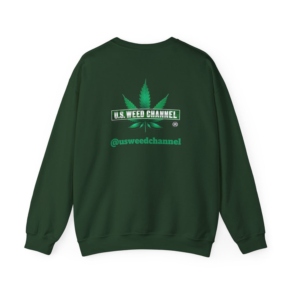 U.S. WEED CHANNEL Basics - Crewneck Everyone Sweatshirt