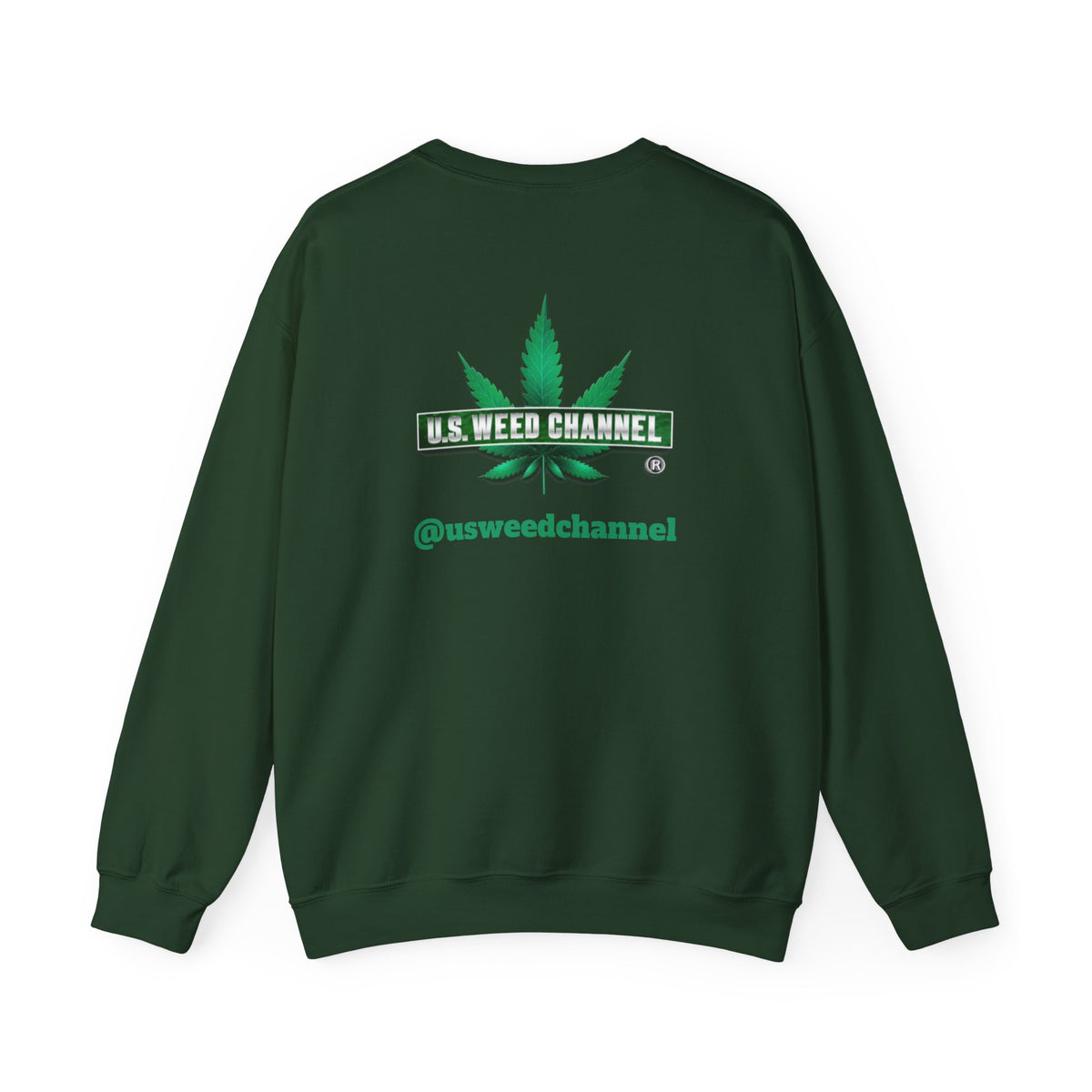 U.S. WEED CHANNEL Basics - Crewneck Everyone Sweatshirt