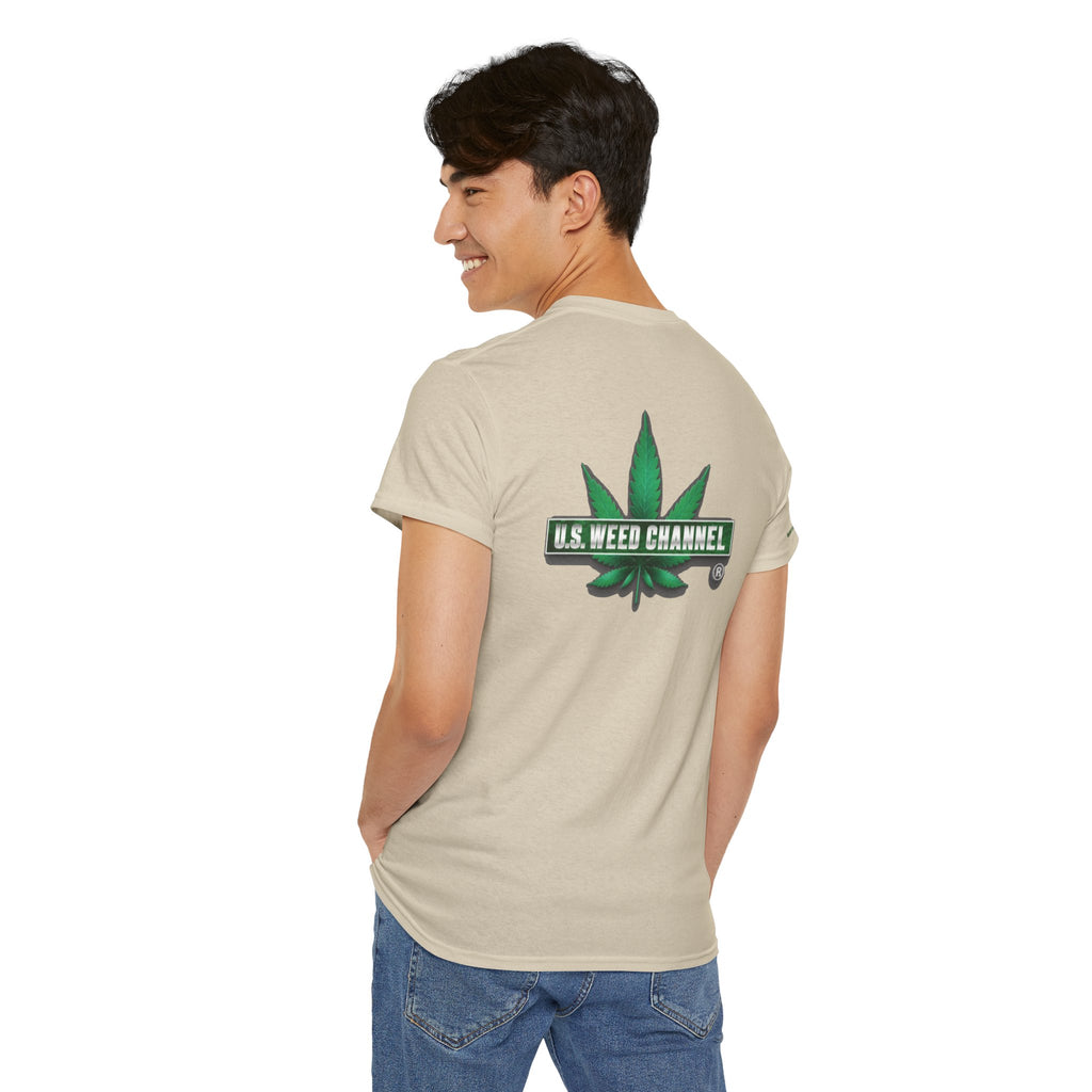U.S. WEED CHANNEL 'Basics' T-Shirt – USWC Logo Tee