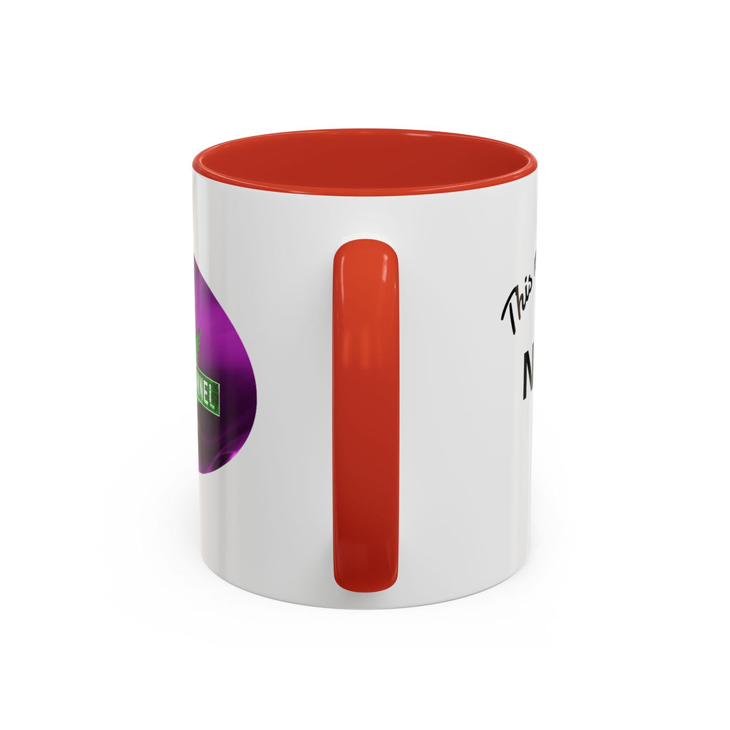 PERSONALIZED! Wake And Bake Coffee Mug with U.S. WEED CHANNEL Original Logo! - 11/15oz