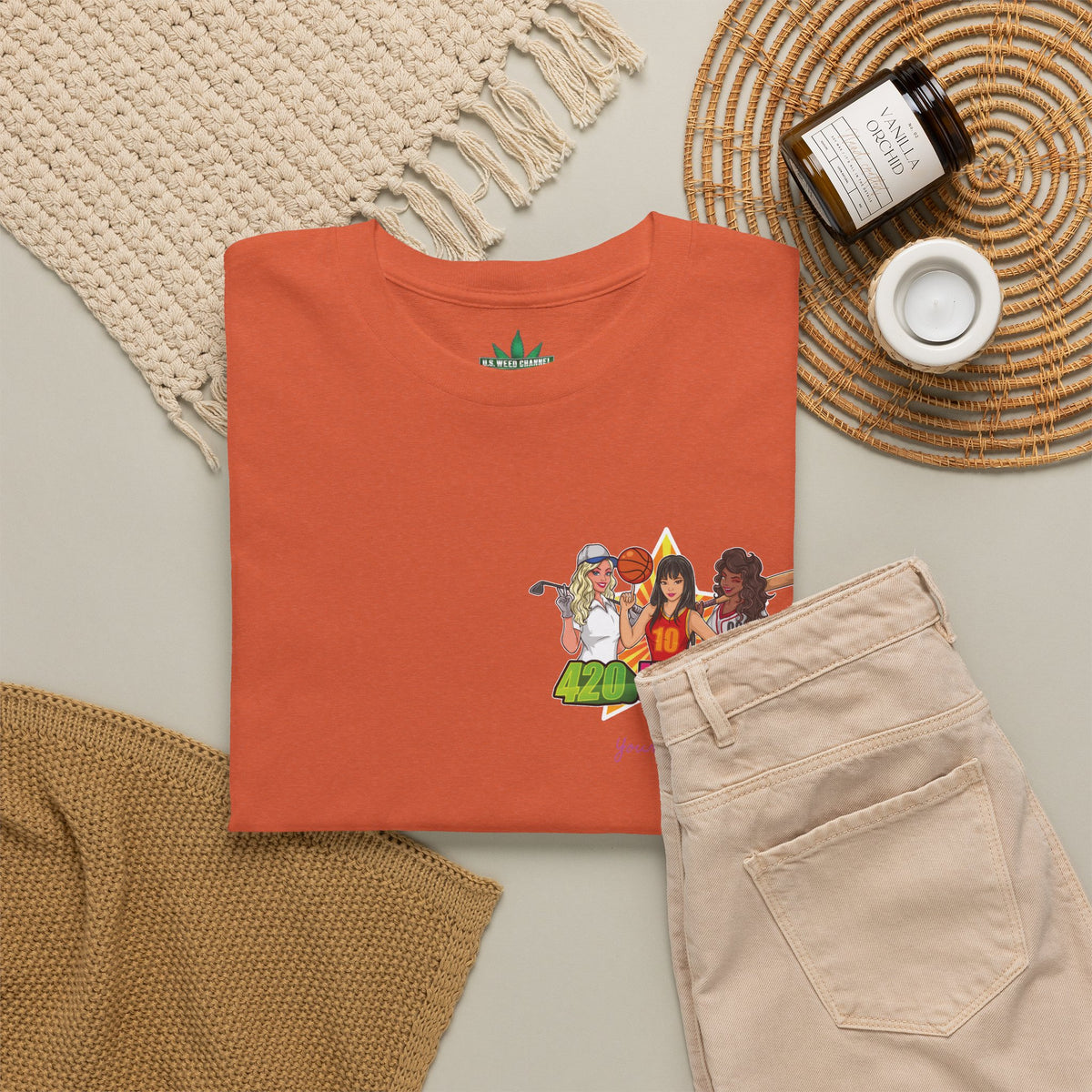 420 Honeys 'Basics' T-Shirt – USWC Logo Tee