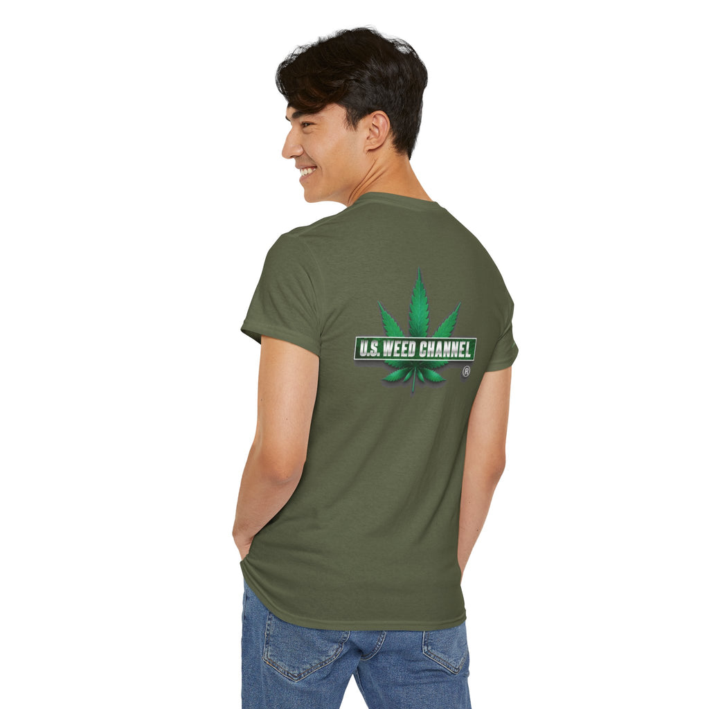 U.S. WEED CHANNEL 'Basics' T-Shirt – USWC Logo Tee