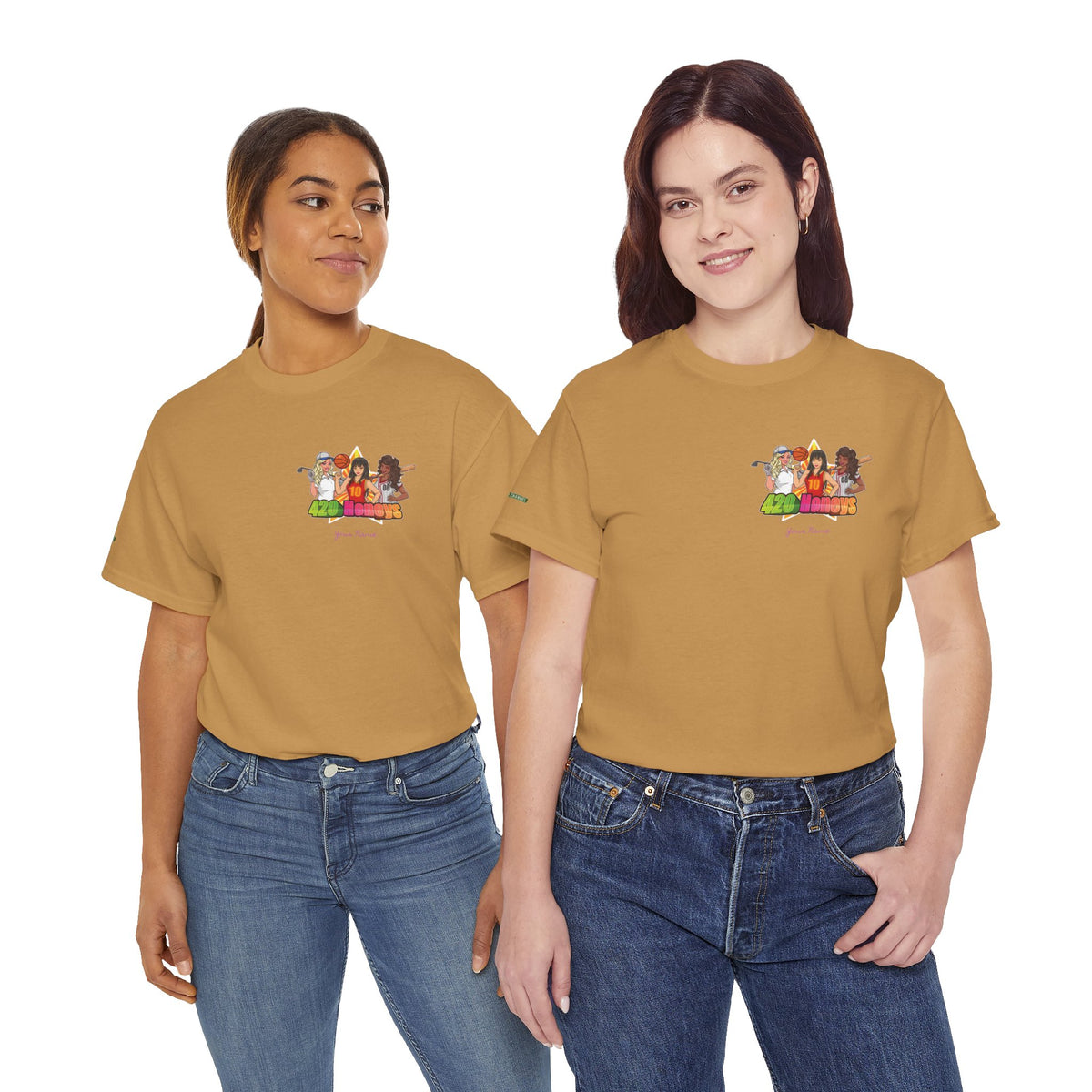 420 Honeys 'Basics' T-Shirt – USWC Logo Tee