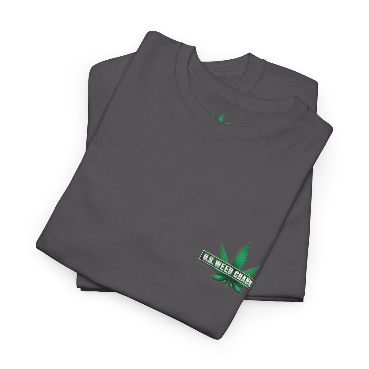 U.S. WEED CHANNEL 'Basics' T-Shirt – USWC Logo Tee