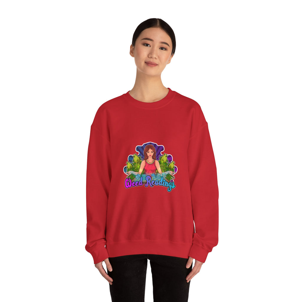 Unisex Heavy Blend™ Weed Readings Crewneck Sweatshirt