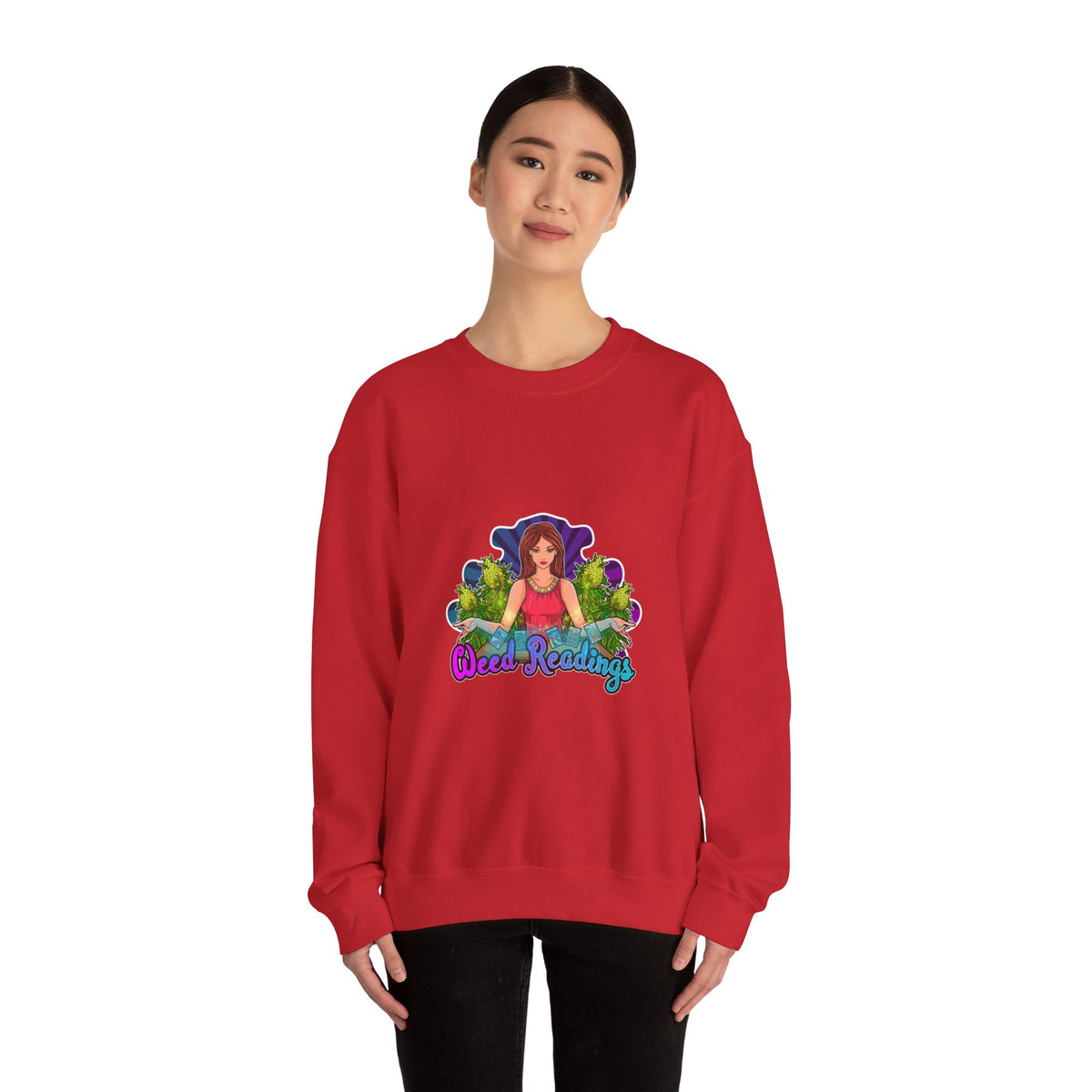 Unisex Heavy Blend™ Weed Readings Crewneck Sweatshirt