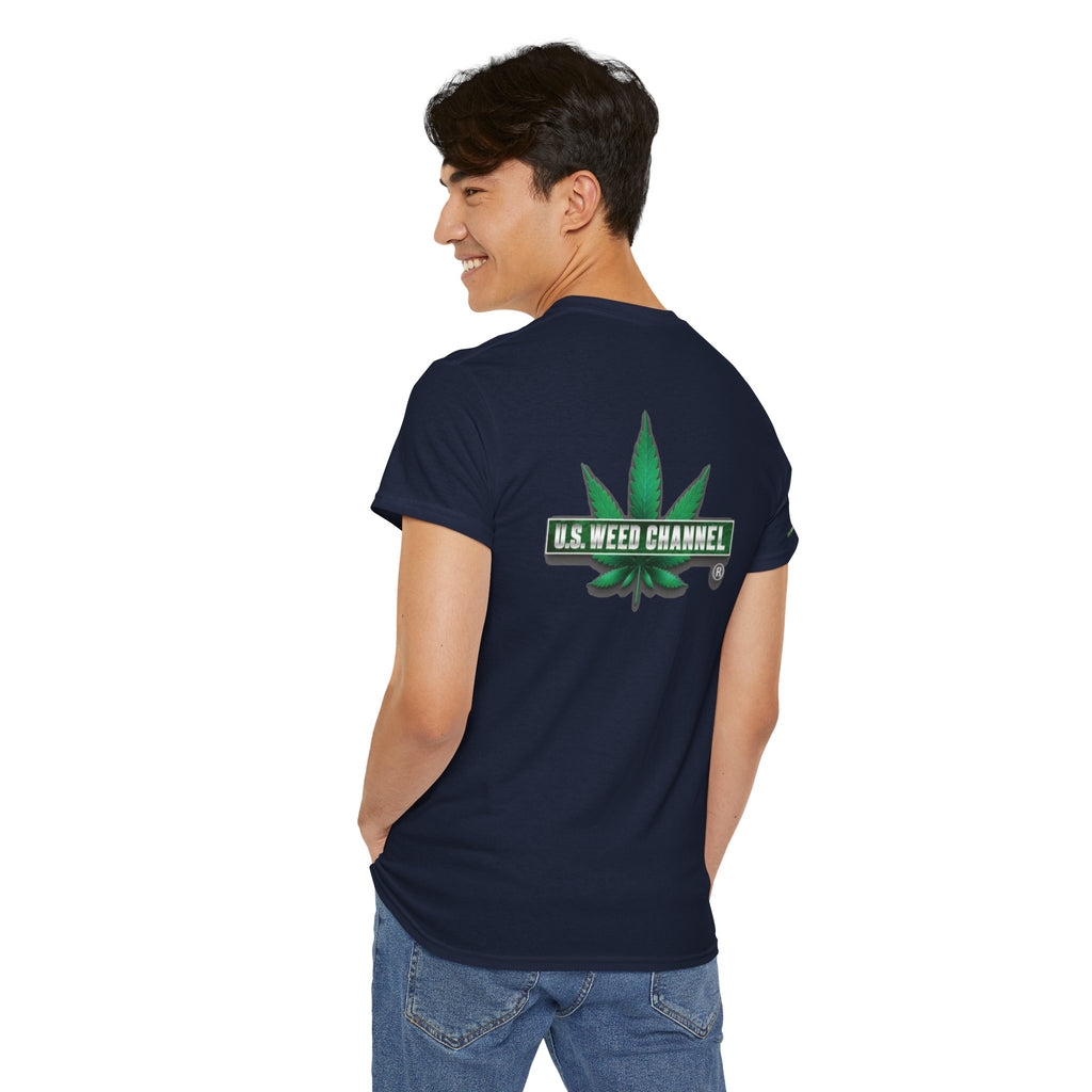 U.S. WEED CHANNEL 'Basics' T-Shirt – USWC Logo Tee