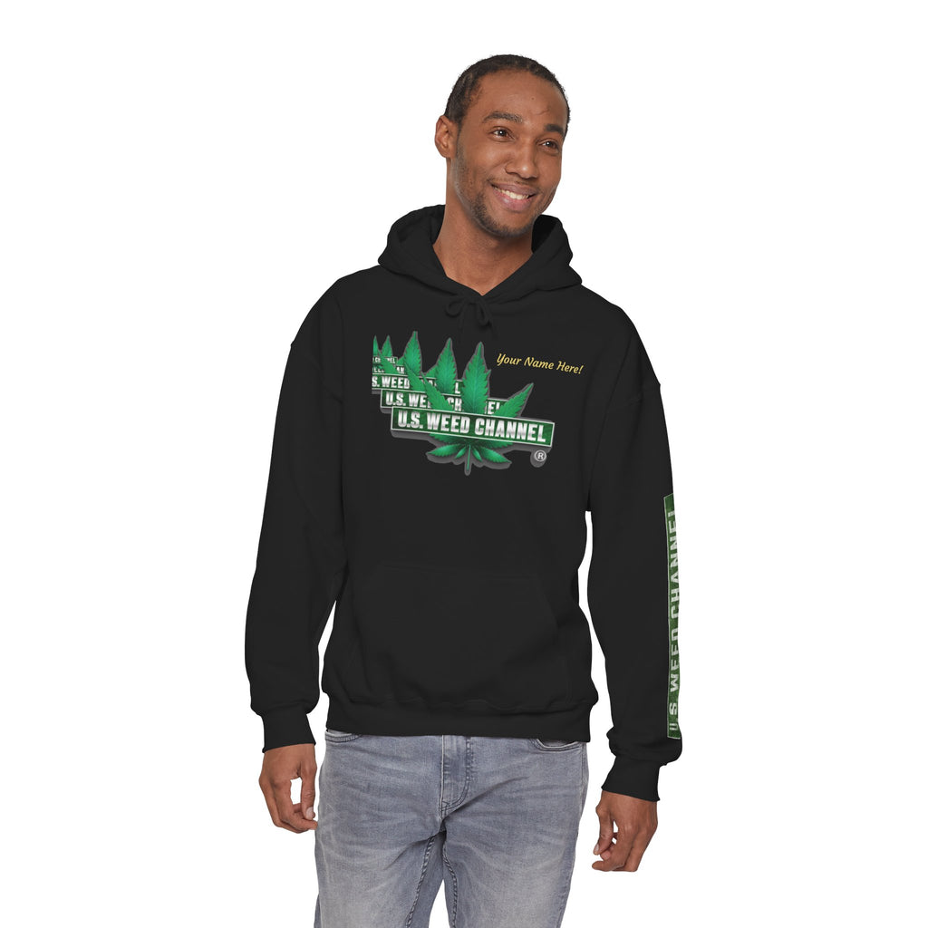 U.S. Weed Channel Hoodie — Repeater Logo Pullover