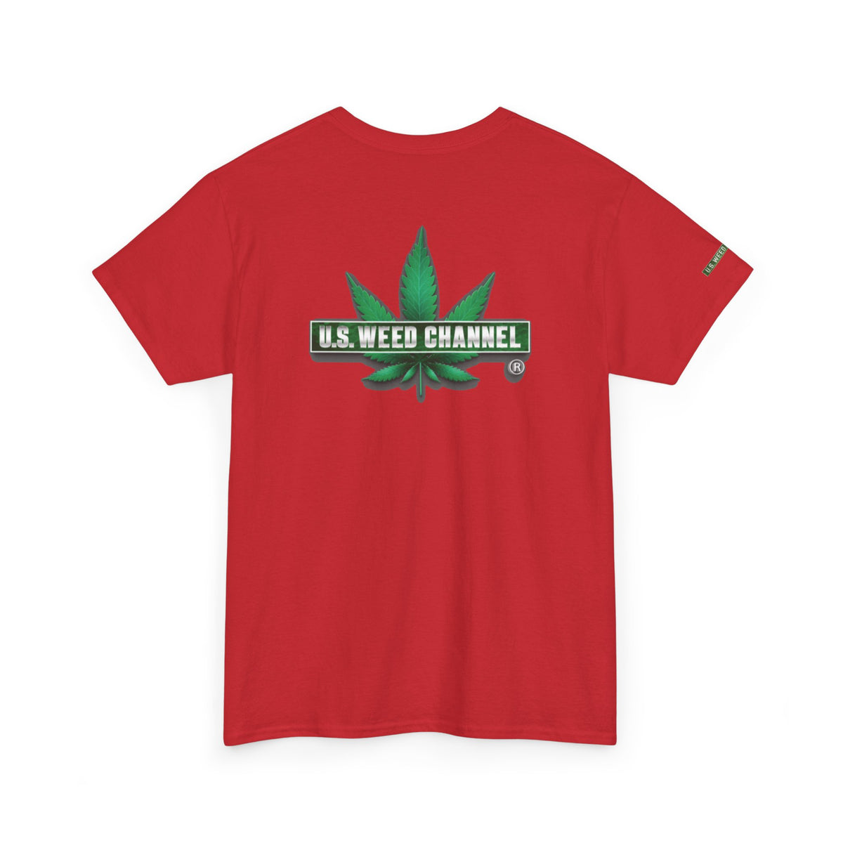 U.S. WEED CHANNEL 'Basics' T-Shirt – USWC Logo Tee