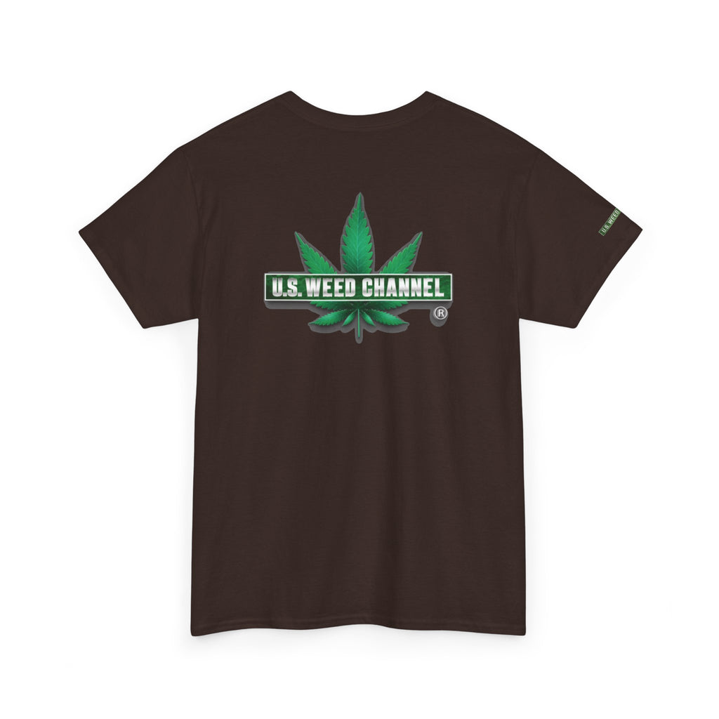 U.S. WEED CHANNEL 'Basics' T-Shirt – USWC Logo Tee