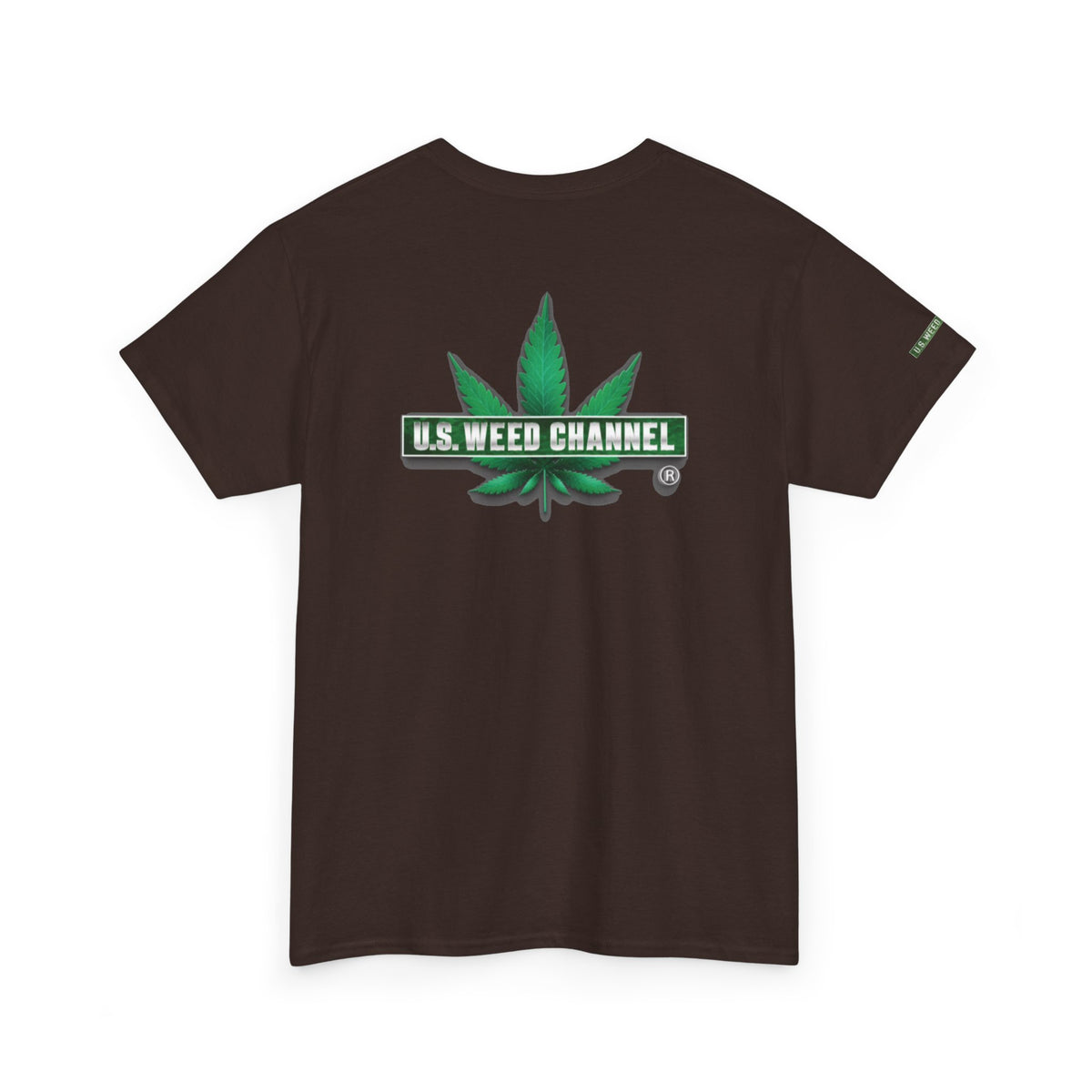 U.S. WEED CHANNEL 'Basics' T-Shirt – USWC Logo Tee