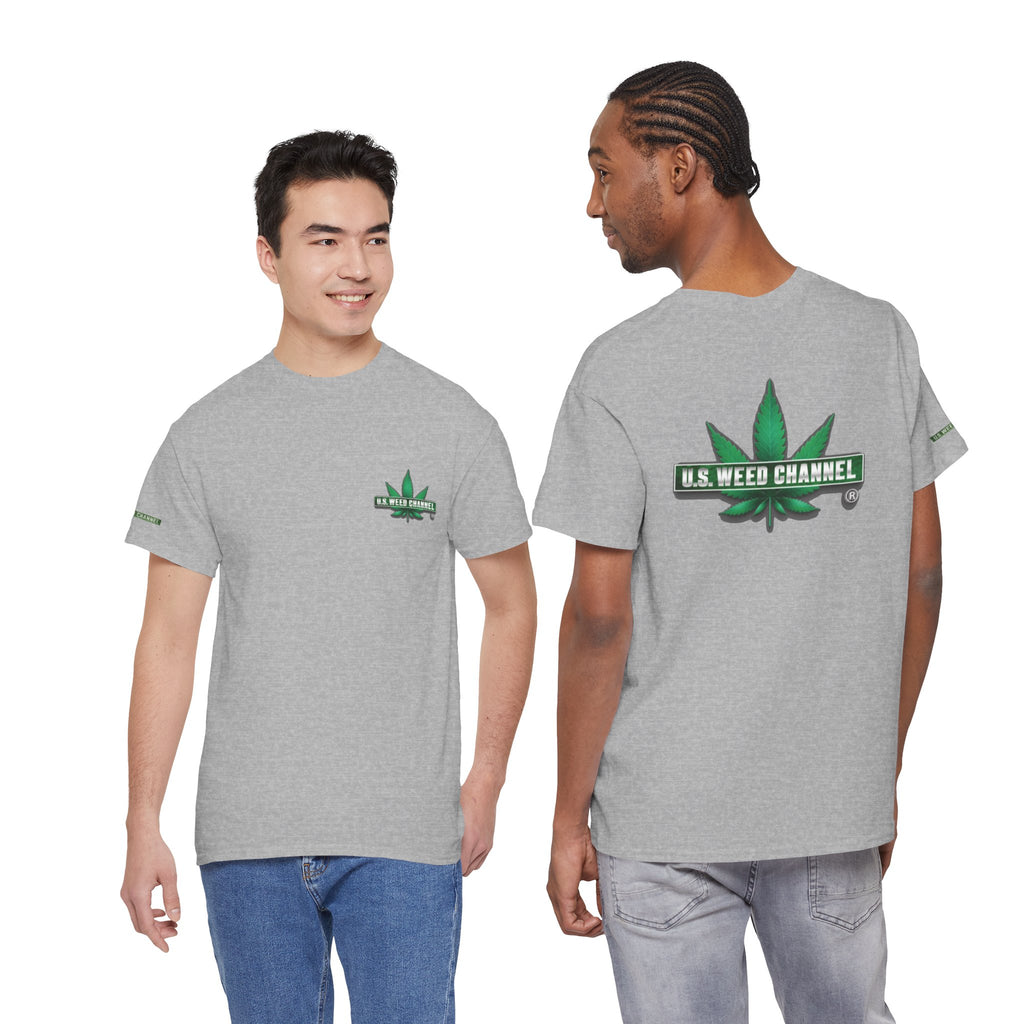 U.S. WEED CHANNEL 'Basics' T-Shirt – USWC Logo Tee
